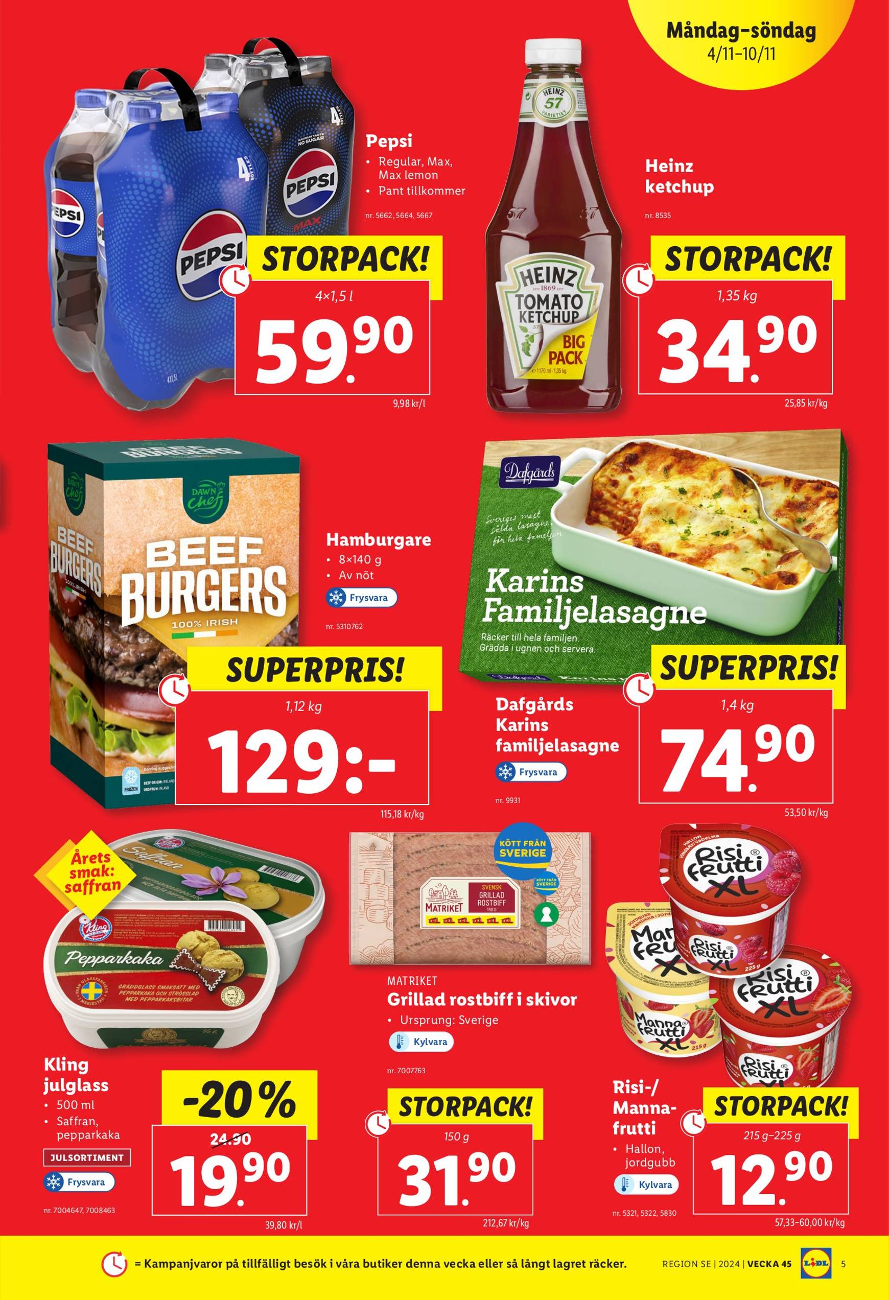 lidl - Lidl-reklambladet är giltigt från 04.11. - 10.11. - page: 5