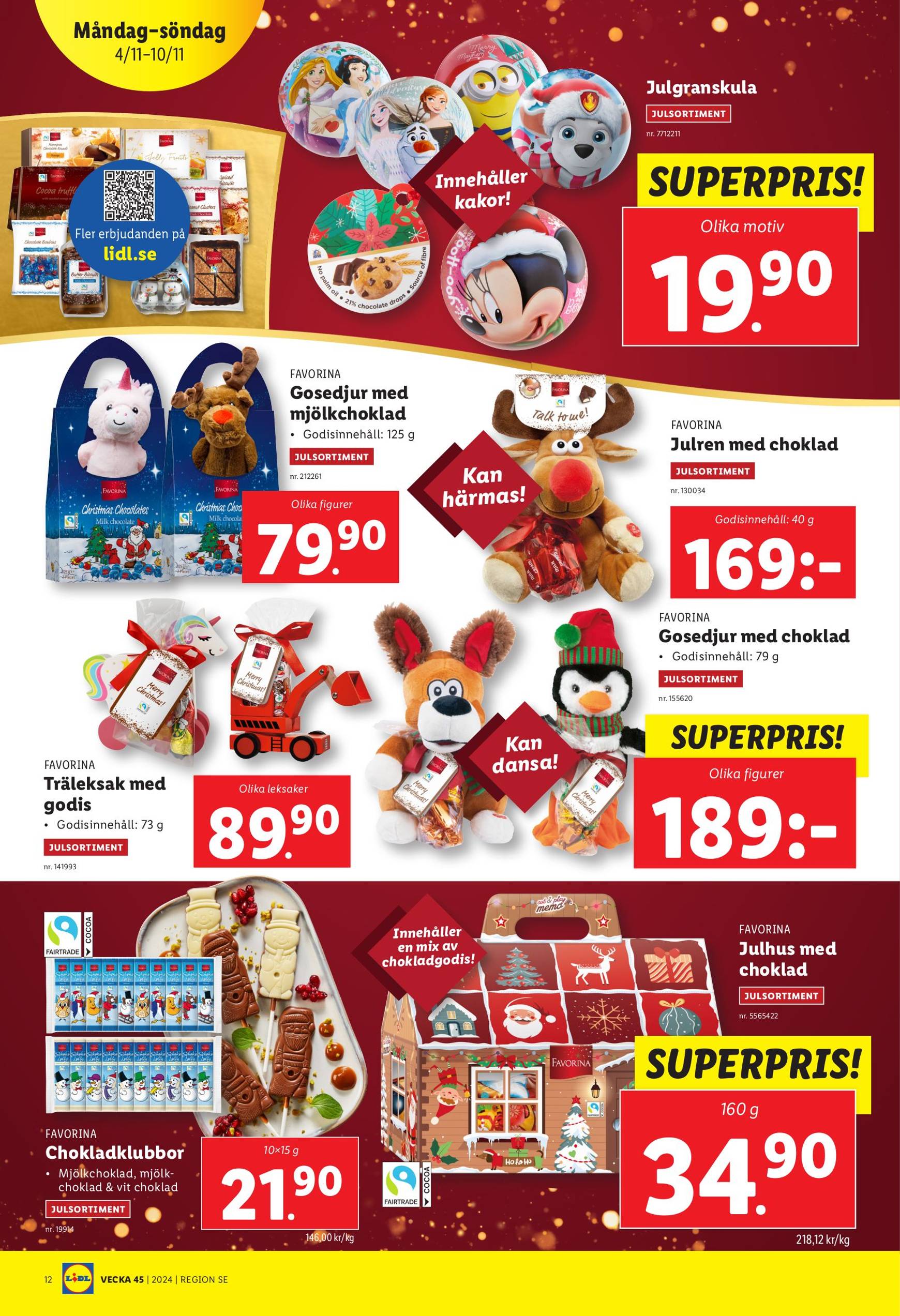 lidl - Lidl-reklambladet är giltigt från 04.11. - 10.11. - page: 14