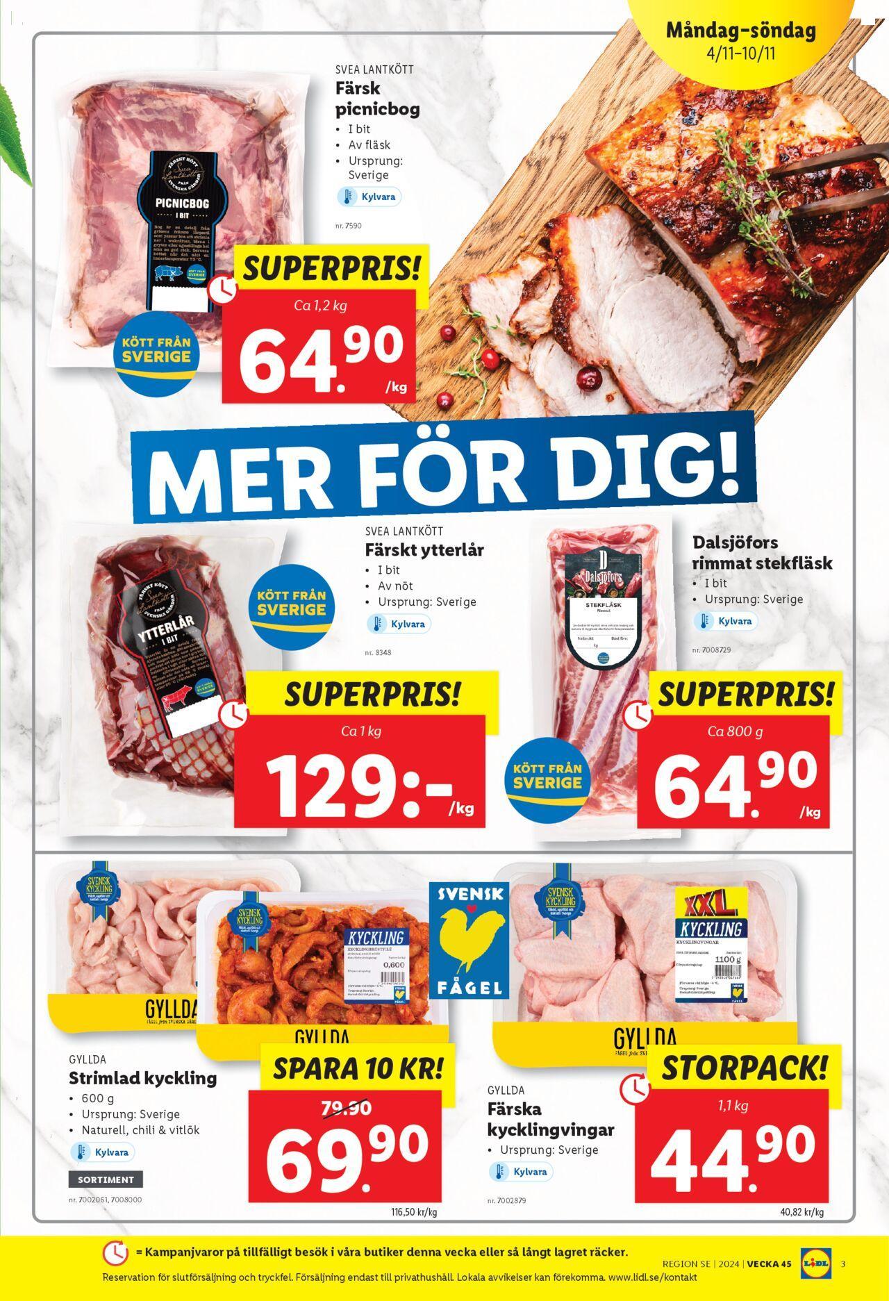 lidl - Lidl - erbjudanden från 04/11/2024 - 10/11/2024 - page: 3