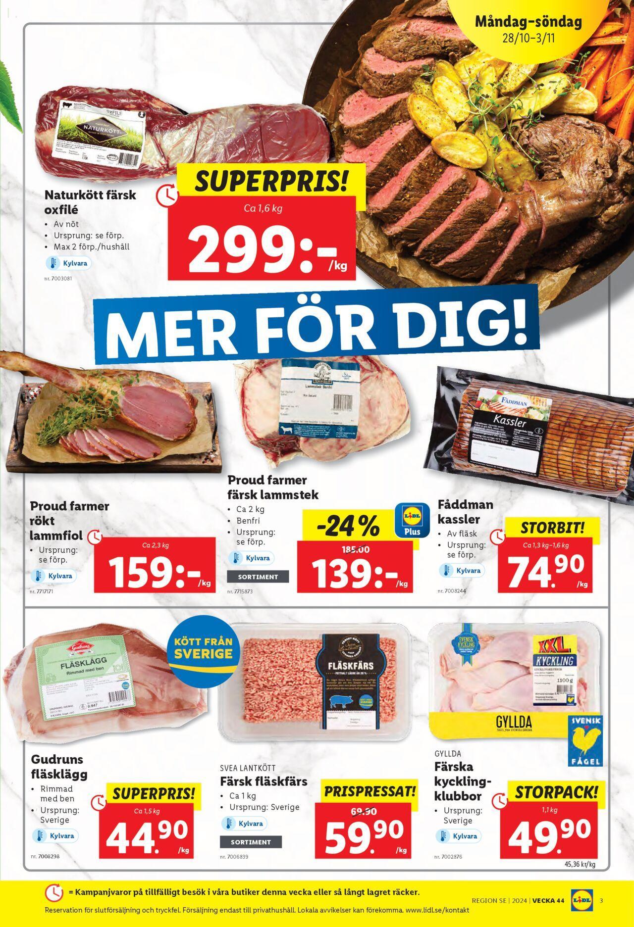 lidl - Lidl - erbjudanden från 28/10/2024 - 03/11/2024 - page: 3