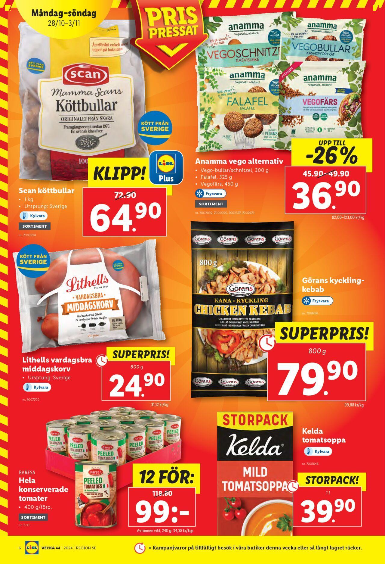 lidl - Lidl - erbjudanden från 28/10/2024 - 03/11/2024 - page: 6