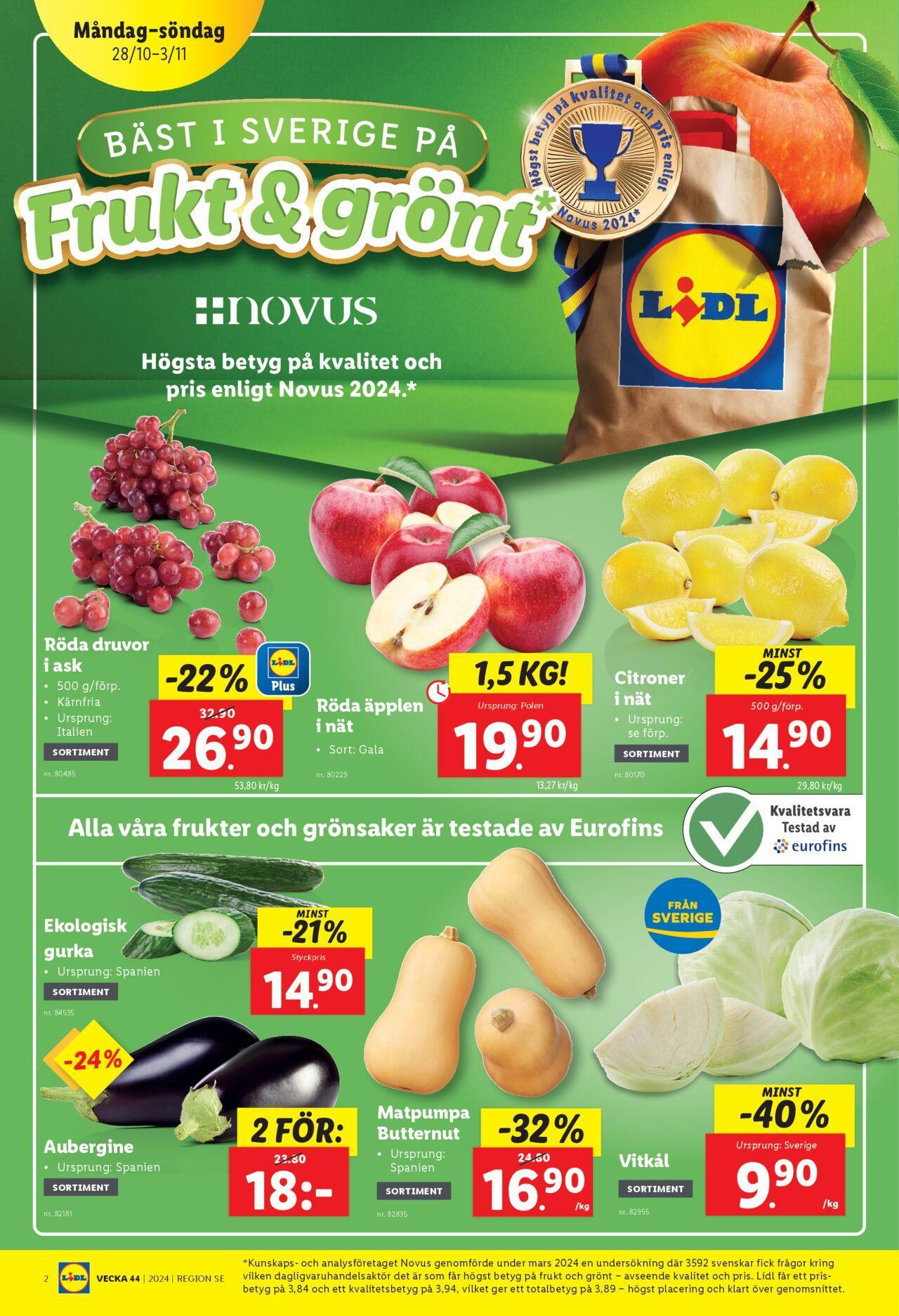 lidl - Lidl - erbjudanden från 28/10/2024 - 03/11/2024 - page: 2