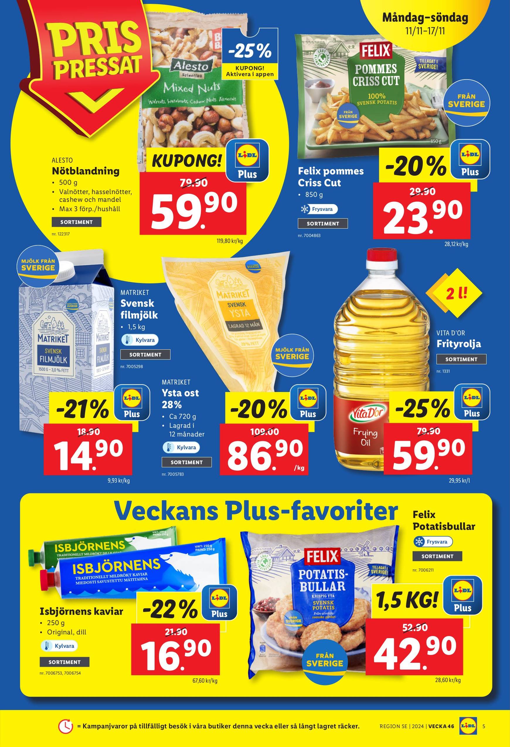 lidl - Lidl-reklambladet är giltigt från 11.11. - 17.11. - page: 5