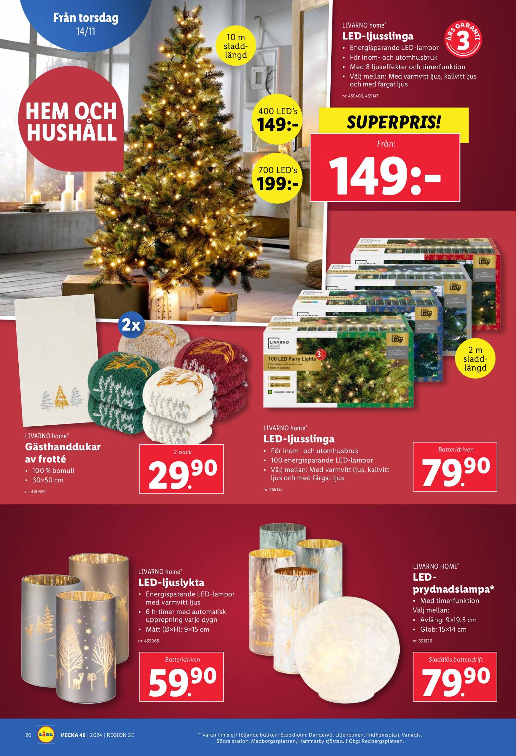 lidl - Lidl-reklambladet är giltigt från 11.11. - 17.11. - page: 24