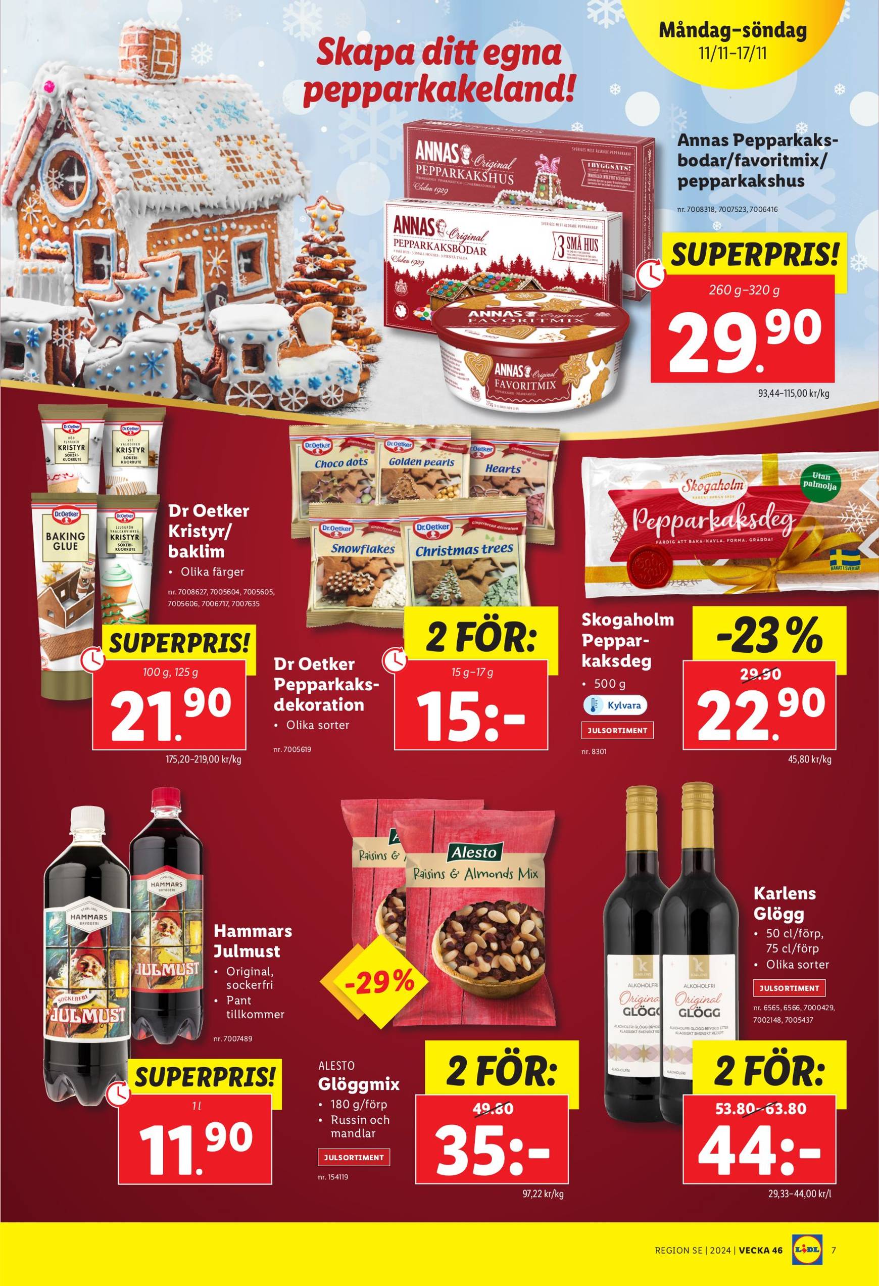 lidl - Lidl-reklambladet är giltigt från 11.11. - 17.11. - page: 7