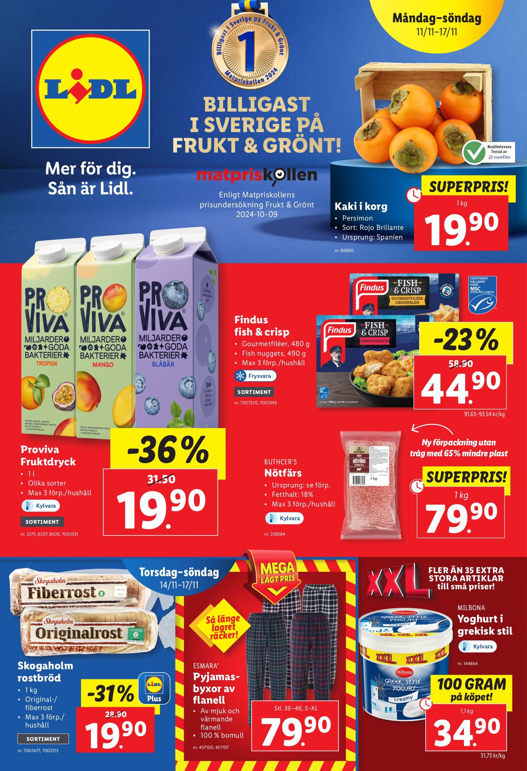 lidl - Lidl-reklambladet är giltigt från 11.11. - 17.11.