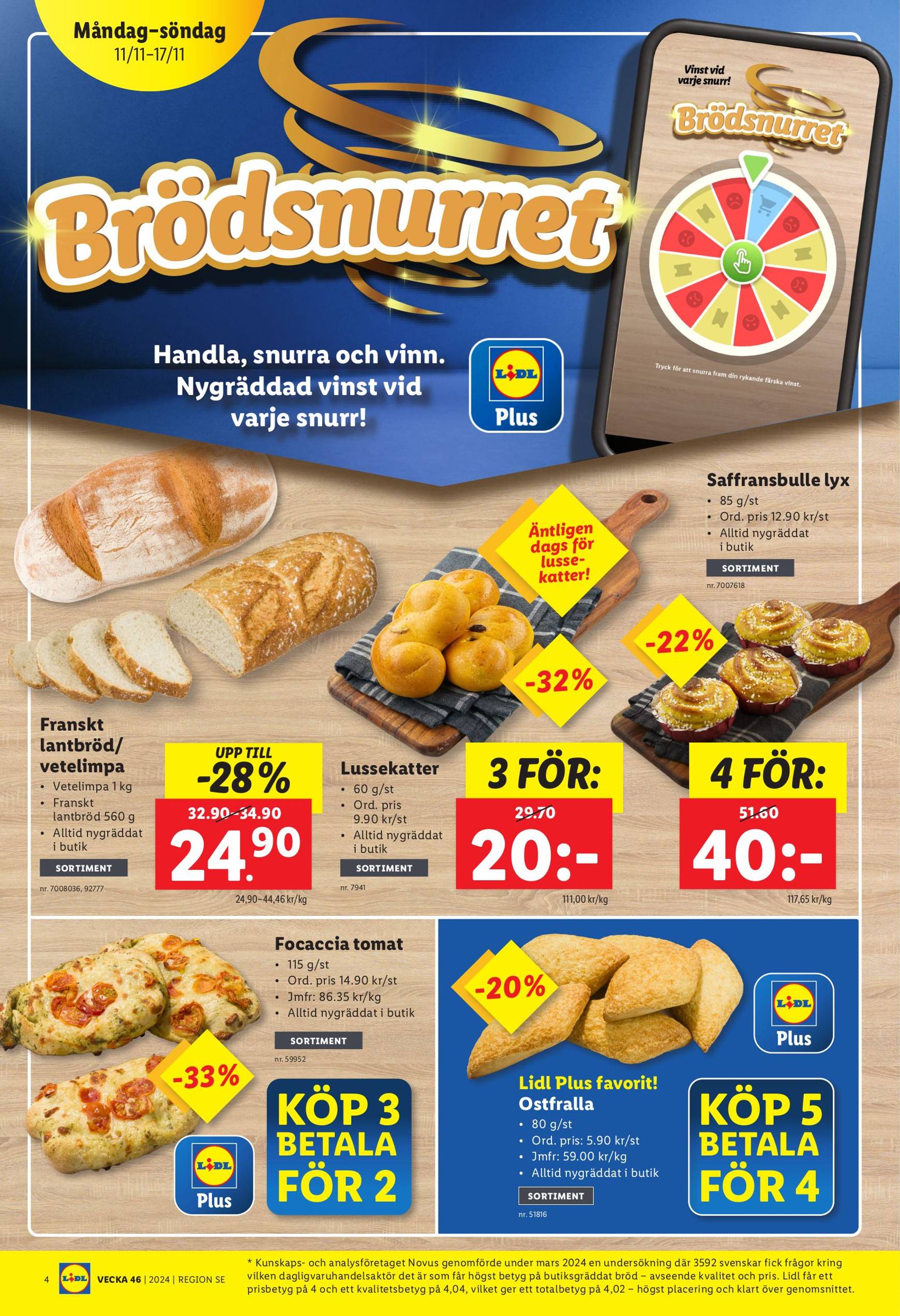 lidl - Lidl-reklambladet är giltigt från 11.11. - 17.11. - page: 4