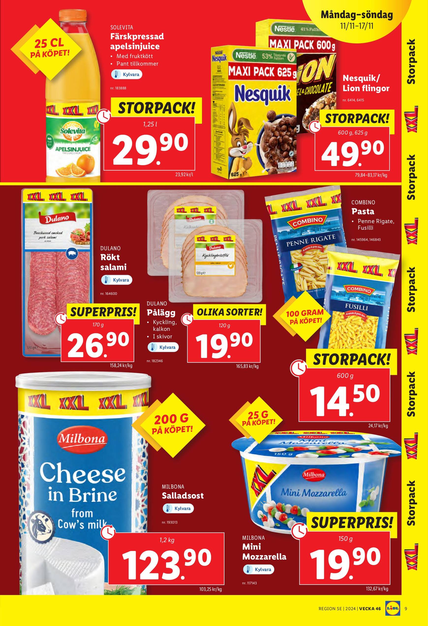 lidl - Lidl-reklambladet är giltigt från 11.11. - 17.11. - page: 9