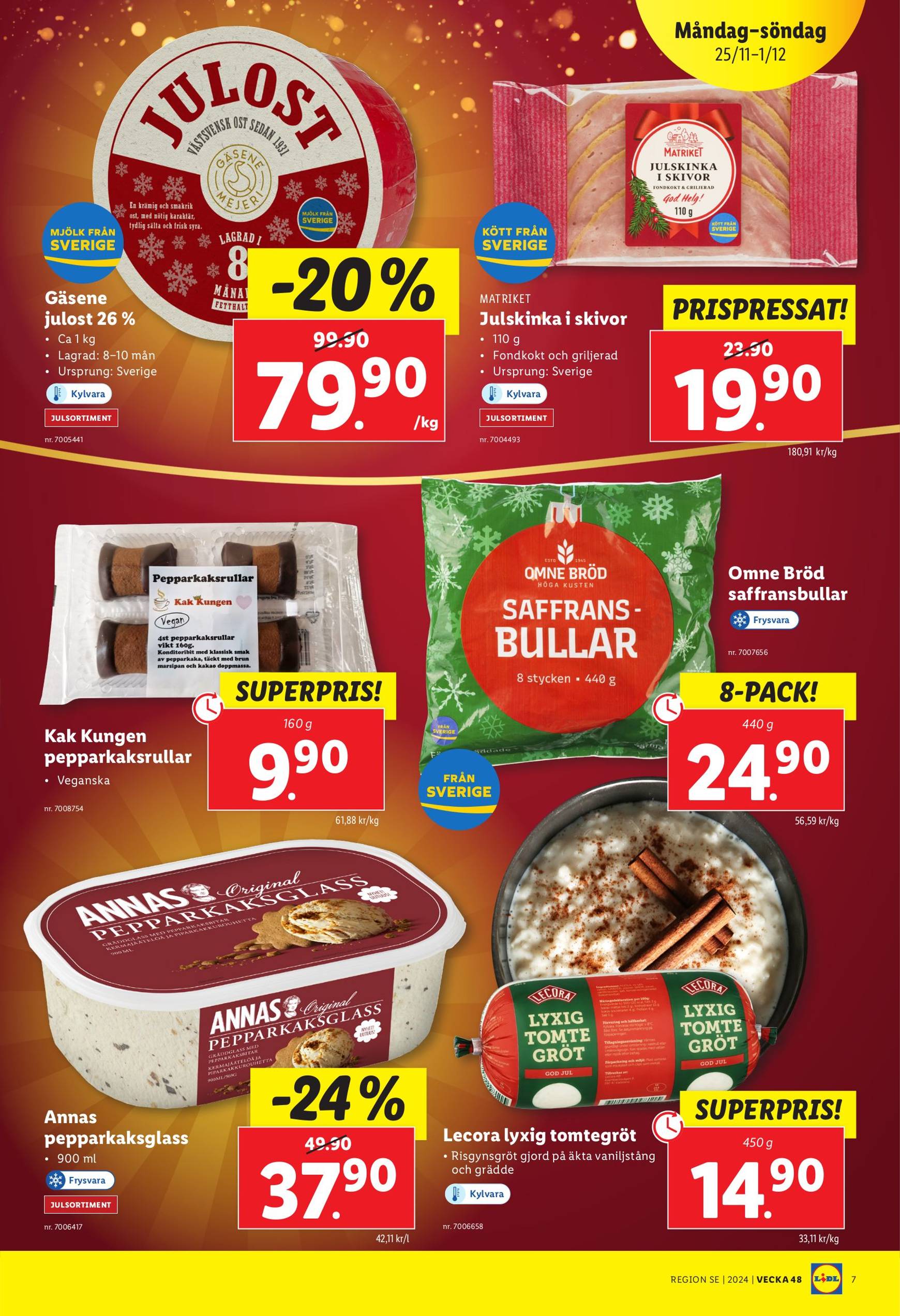 lidl - Lidl-reklambladet är giltigt från 25.11. - 01.12. - page: 7