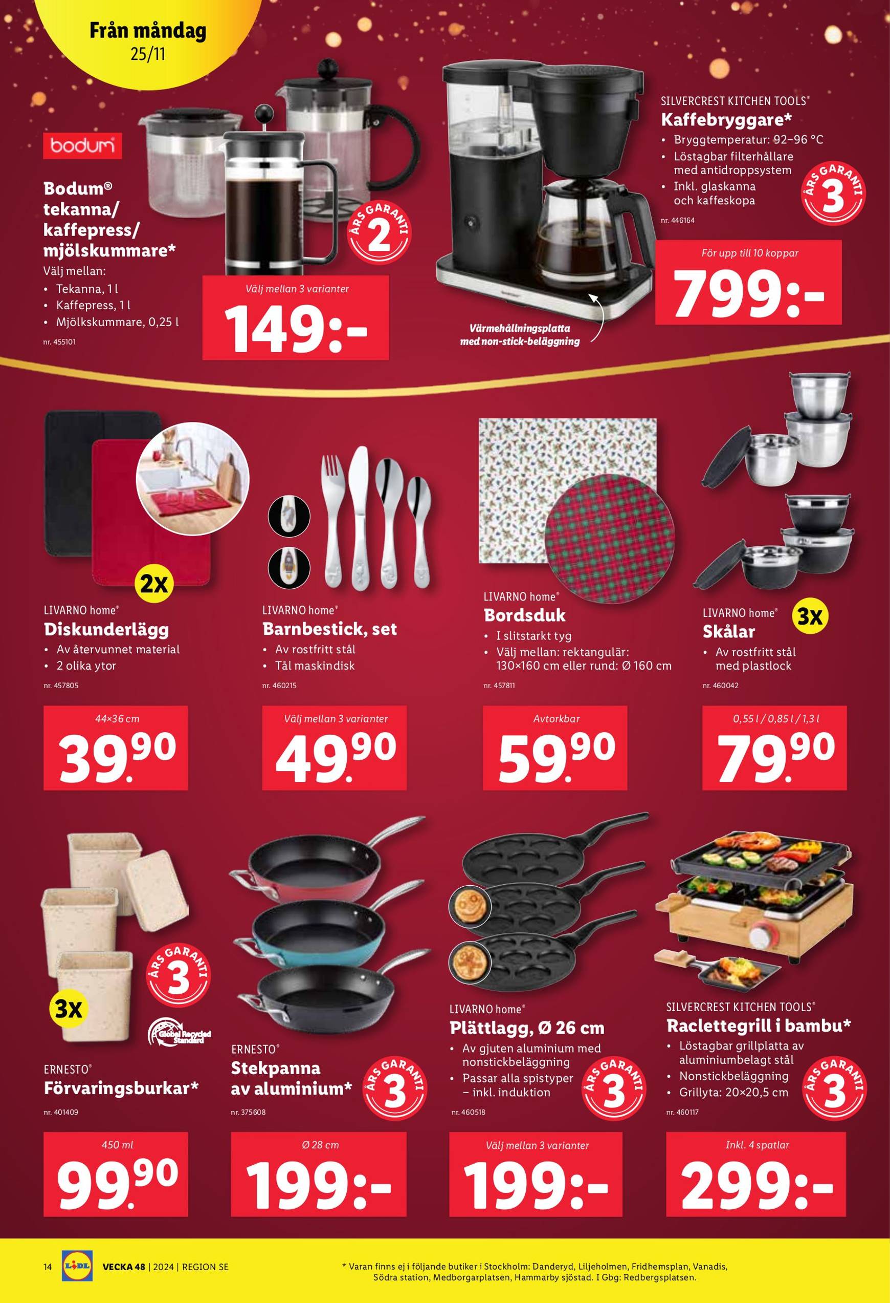 lidl - Lidl-reklambladet är giltigt från 25.11. - 01.12. - page: 16