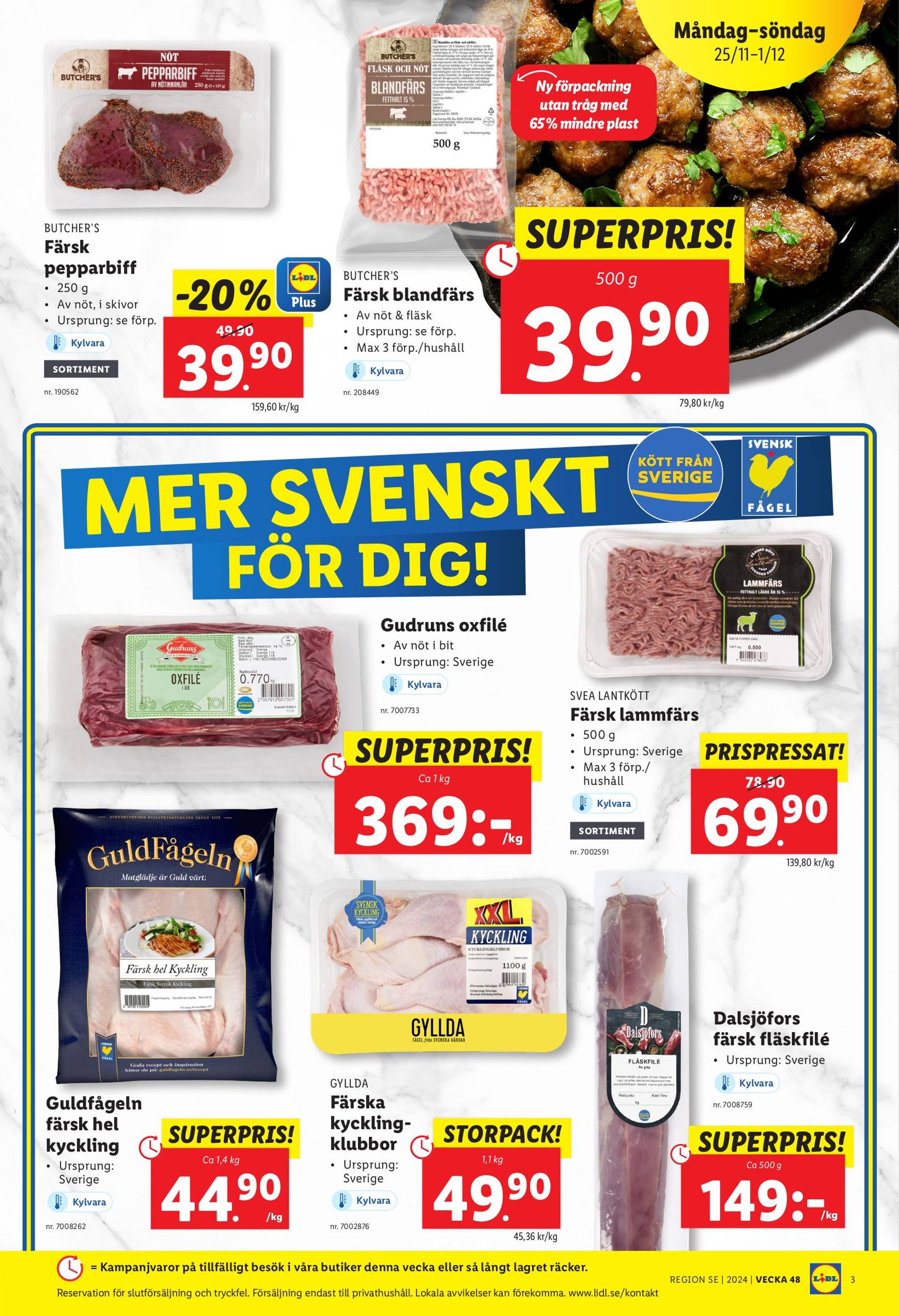 lidl - Lidl-reklambladet är giltigt från 25.11. - 01.12. - page: 3