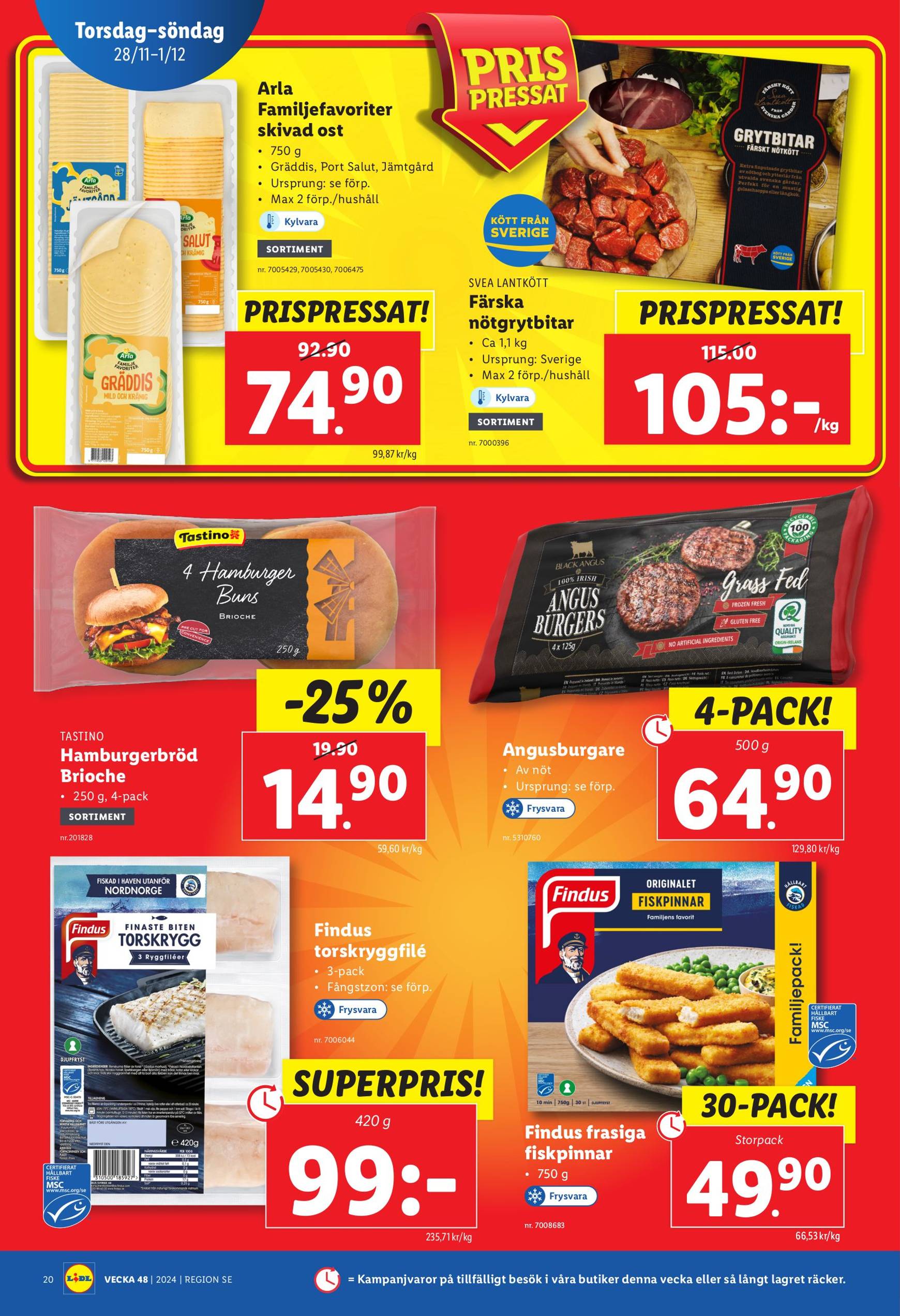 lidl - Lidl-reklambladet är giltigt från 25.11. - 01.12. - page: 24