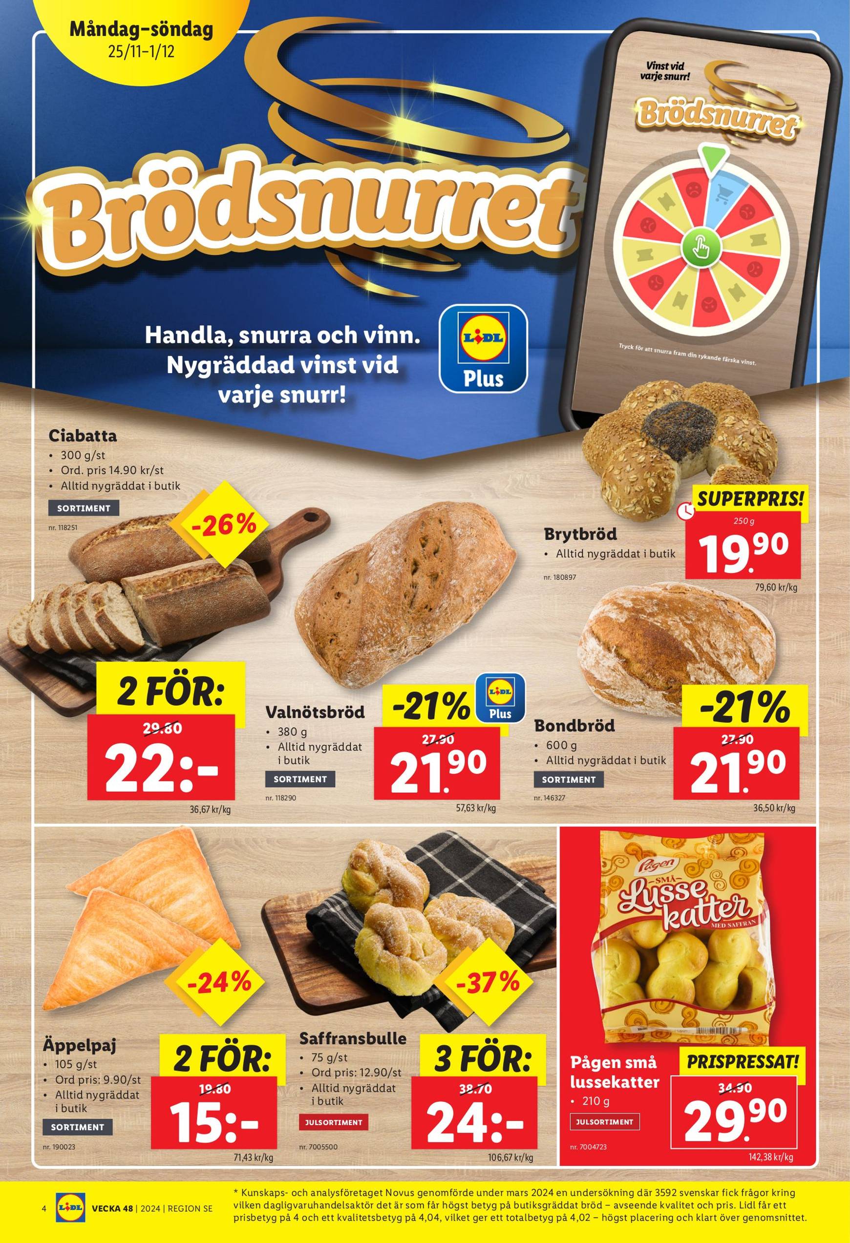 lidl - Lidl-reklambladet är giltigt från 25.11. - 01.12. - page: 4