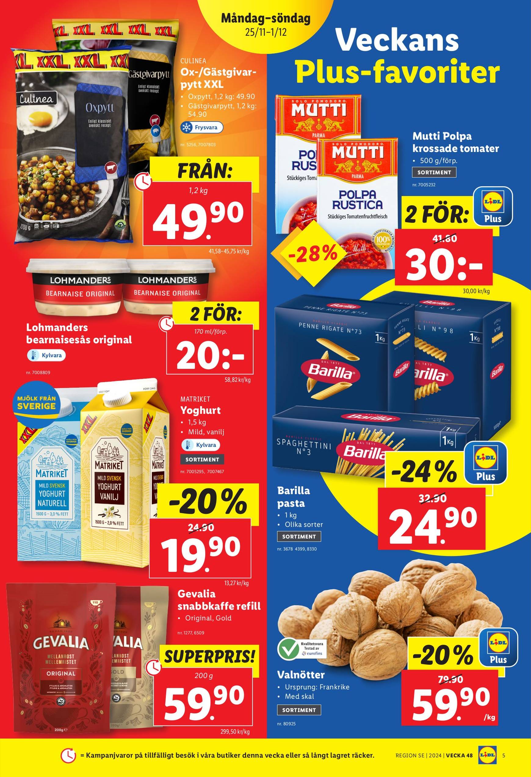 lidl - Lidl-reklambladet är giltigt från 25.11. - 01.12. - page: 5