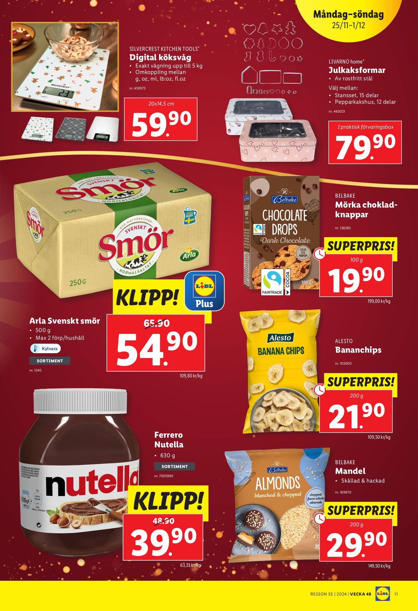 lidl - Lidl-reklambladet är giltigt från 25.11. - 01.12. - page: 13