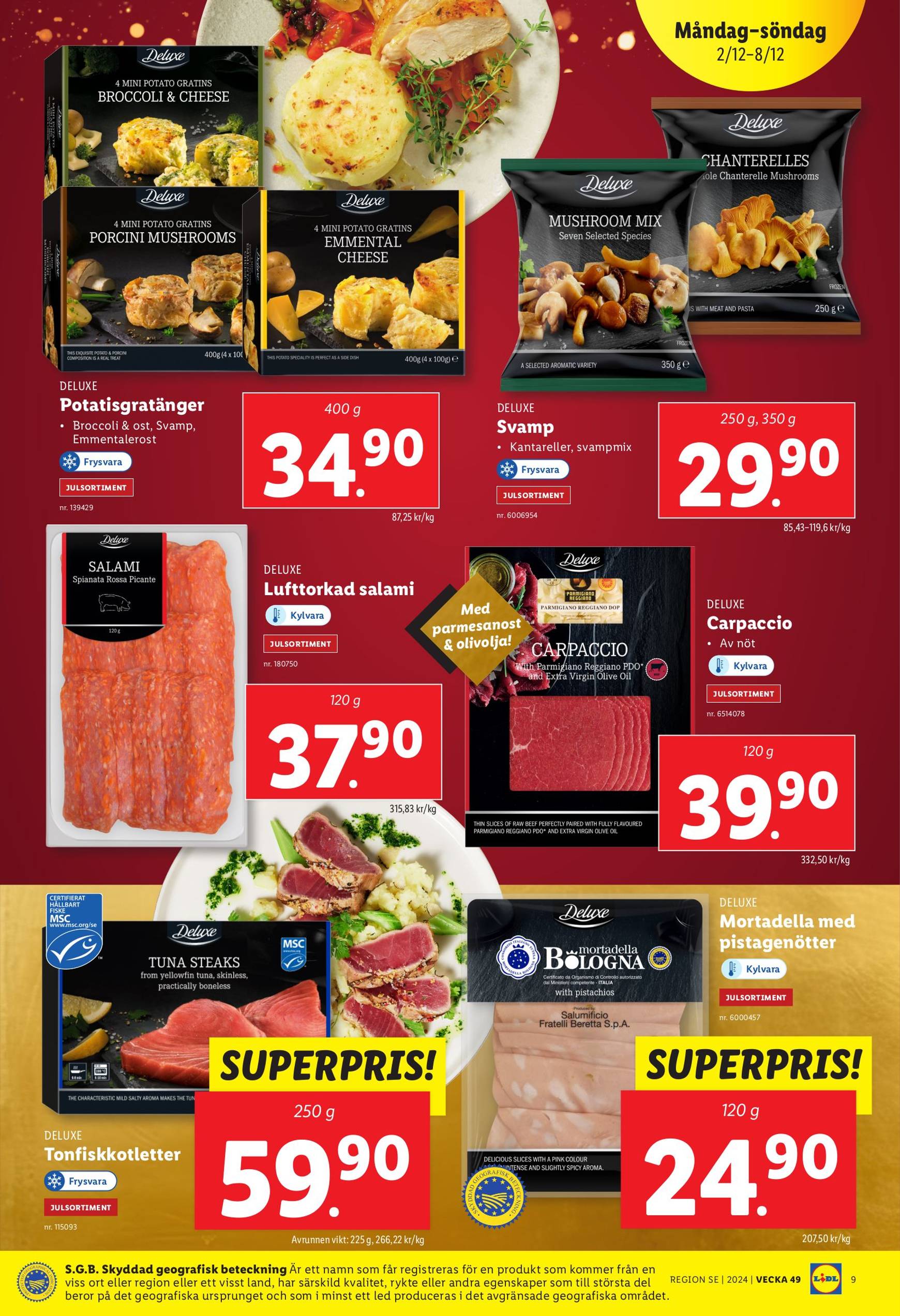 lidl - Lidl-reklambladet är giltigt från 02/12 - 08/12 - page: 9