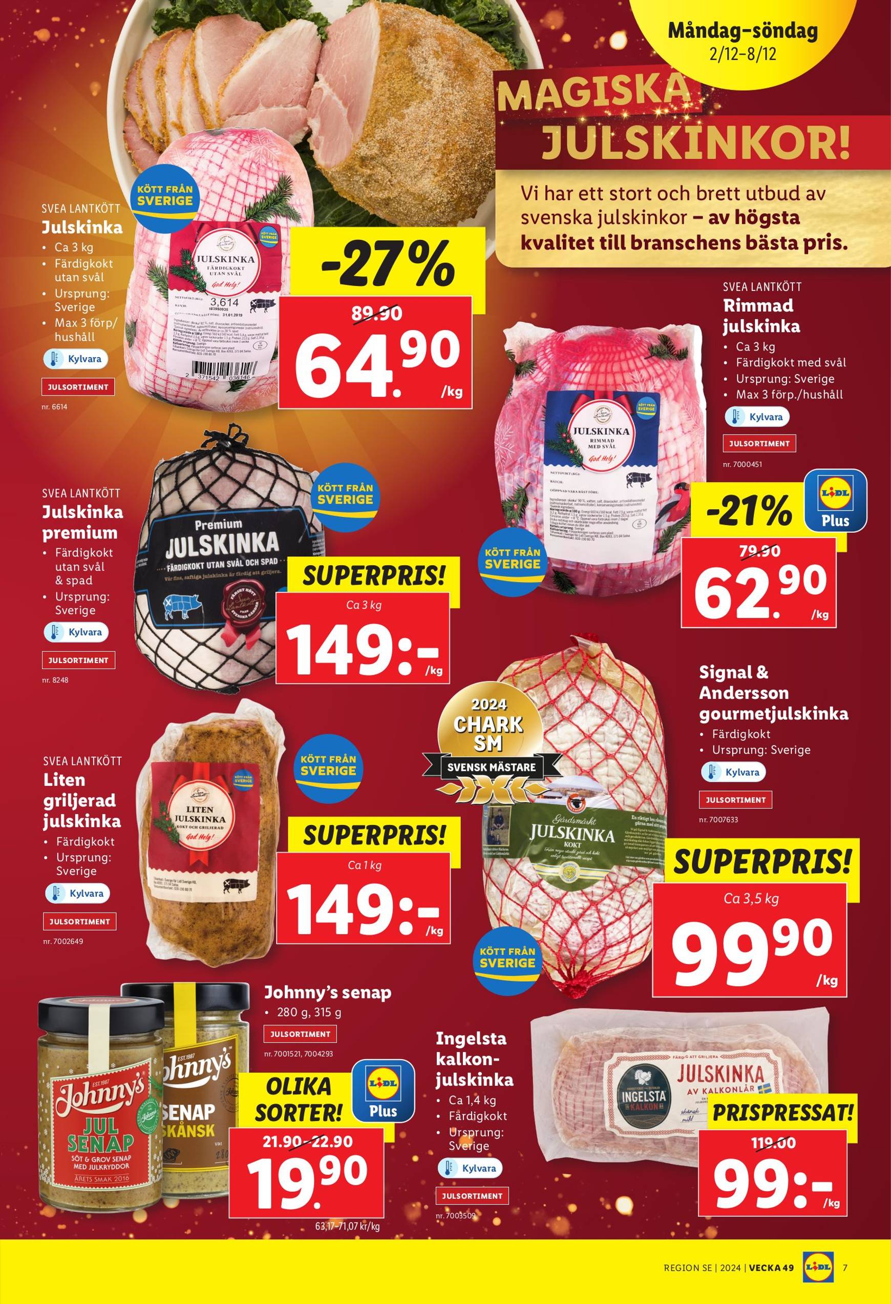 lidl - Lidl-reklambladet är giltigt från 02/12 - 08/12 - page: 7