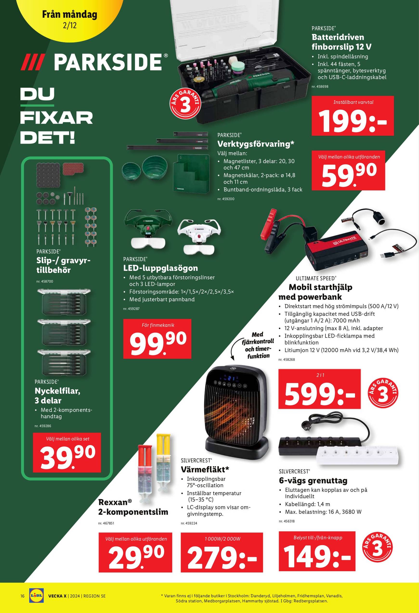 lidl - Lidl-reklambladet är giltigt från 02/12 - 08/12 - page: 22