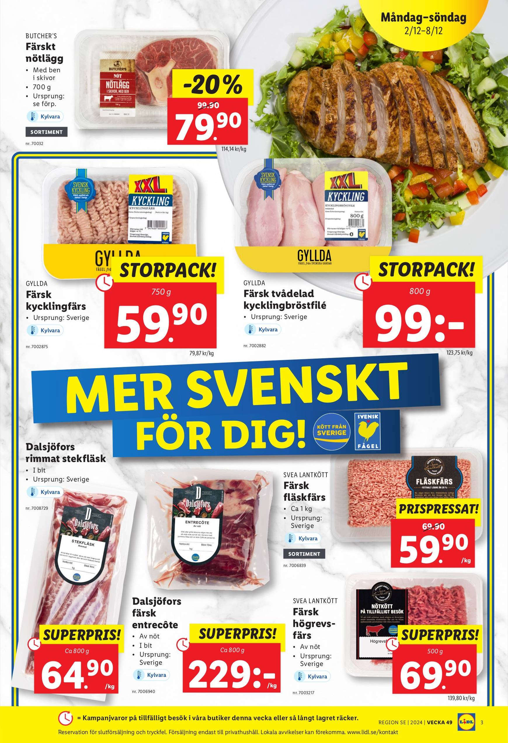 lidl - Lidl-reklambladet är giltigt från 02/12 - 08/12 - page: 3