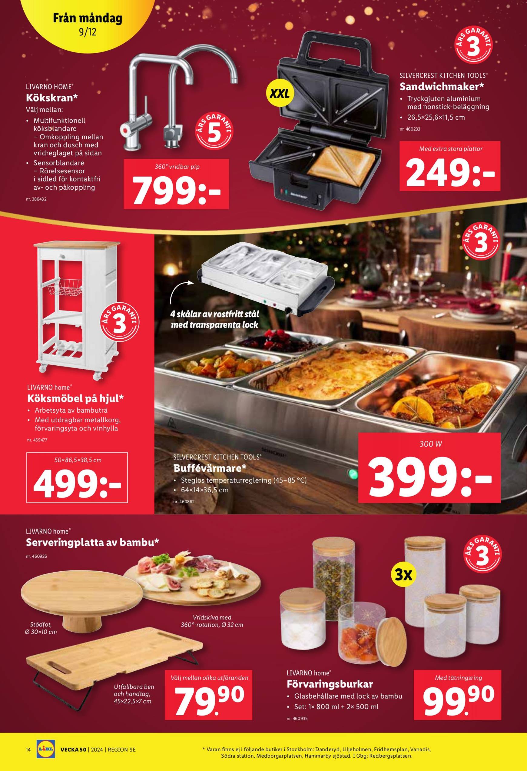 lidl - Lidl-reklambladet är giltigt från 09/12 - 15/12 - page: 16