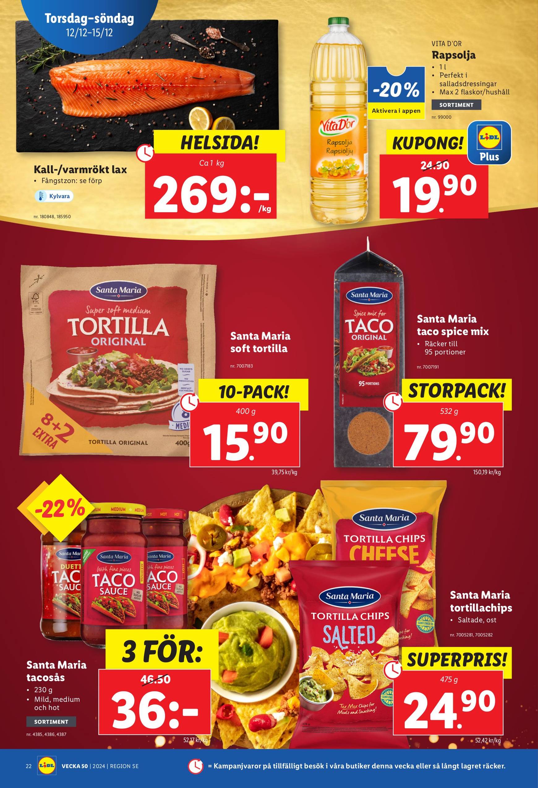 lidl - Lidl-reklambladet är giltigt från 09/12 - 15/12 - page: 28