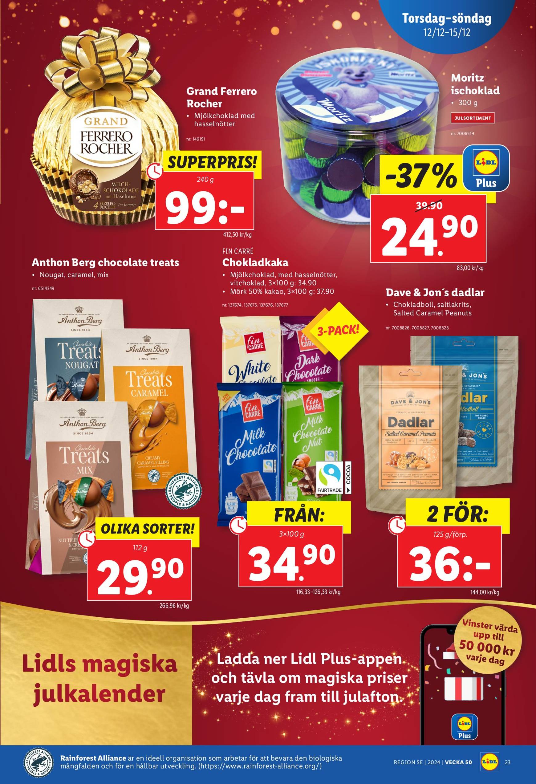 lidl - Lidl-reklambladet är giltigt från 09/12 - 15/12 - page: 29