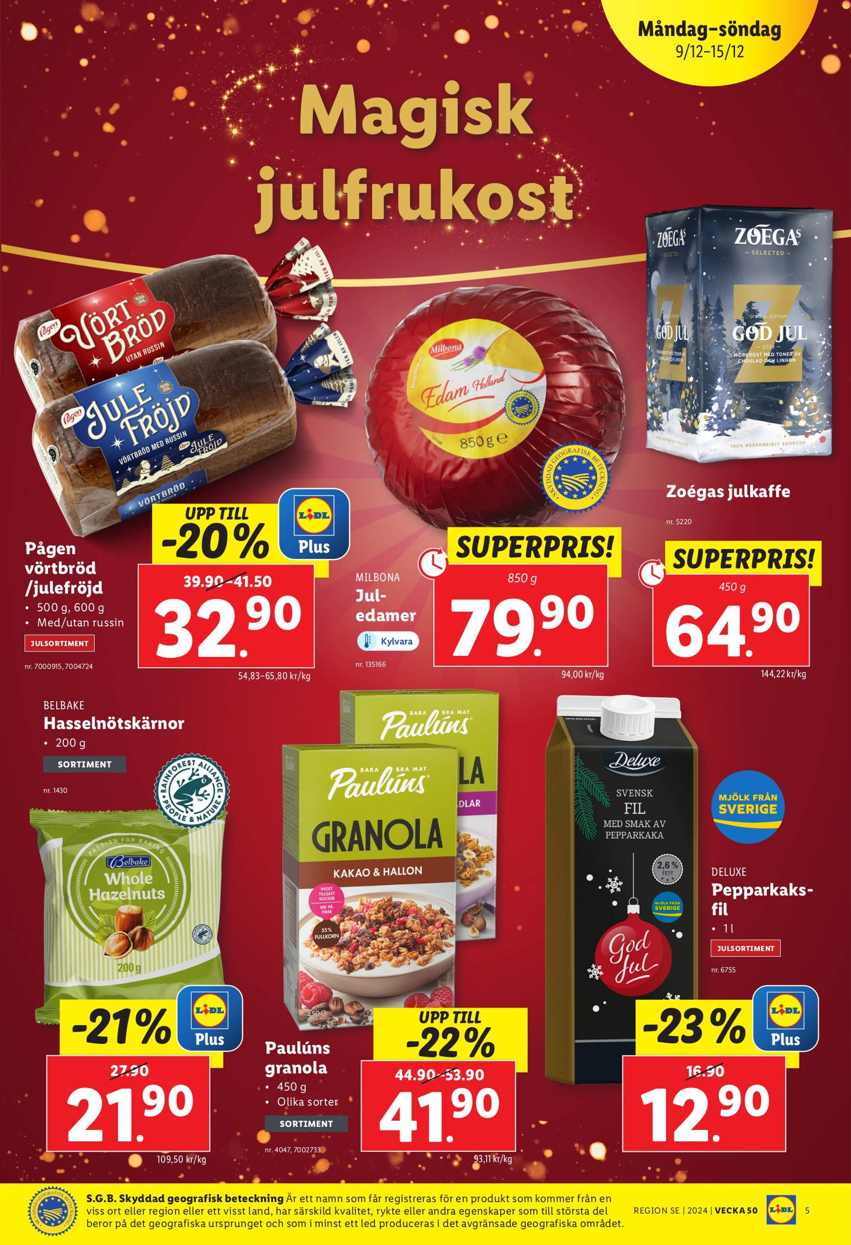 lidl - Lidl-reklambladet är giltigt från 09/12 - 15/12 - page: 5