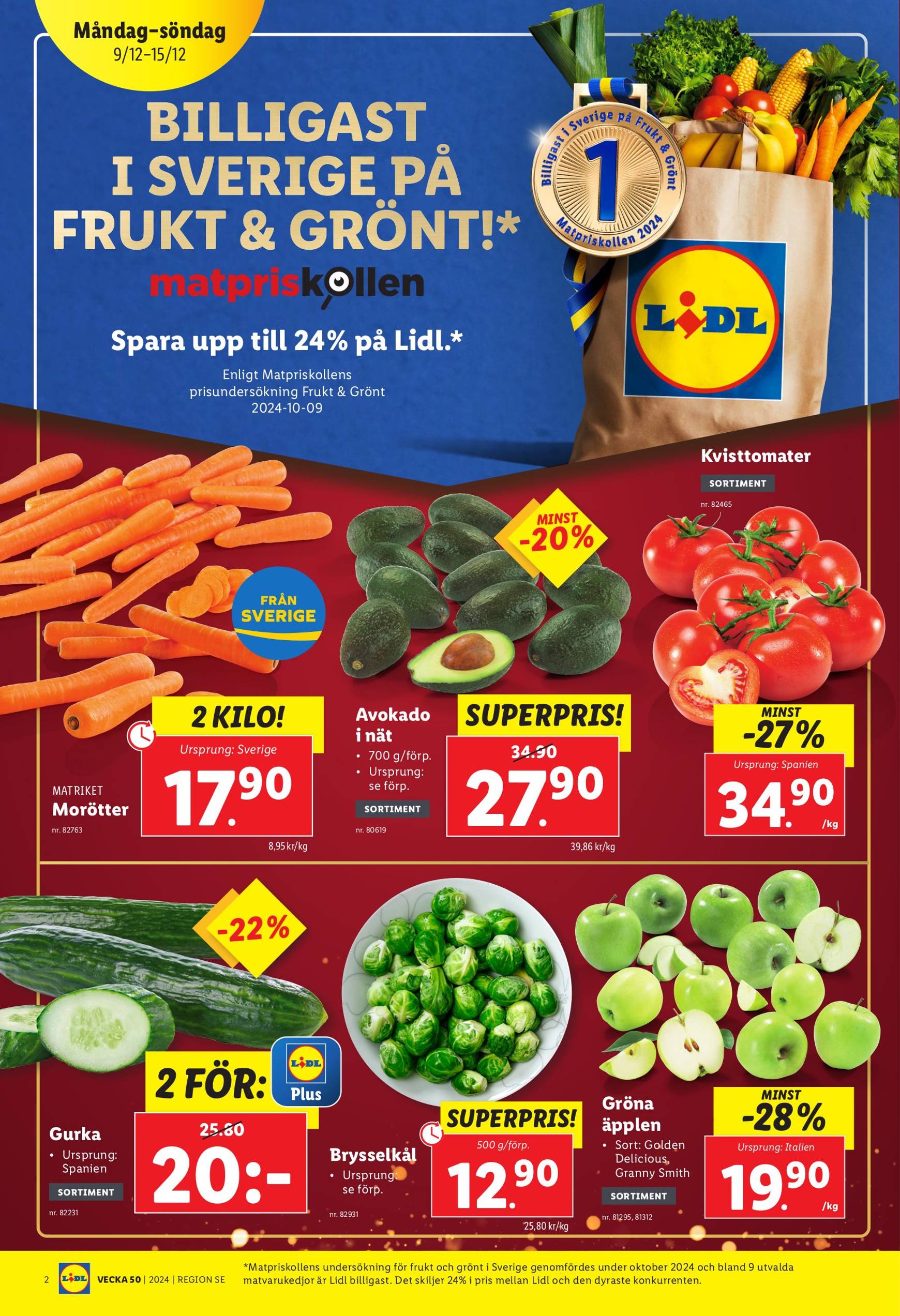 lidl - Lidl-reklambladet är giltigt från 09/12 - 15/12 - page: 2