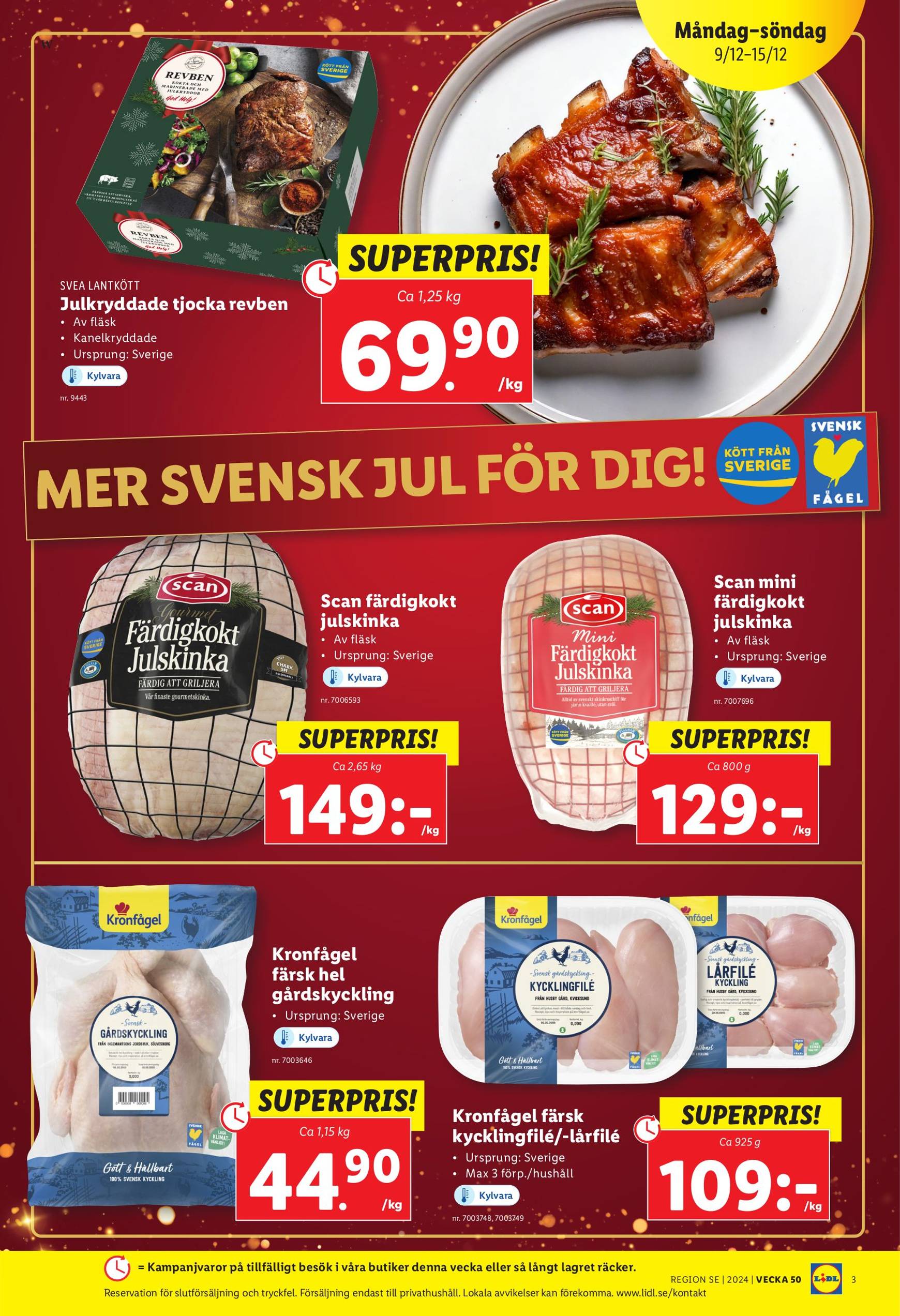 lidl - Lidl-reklambladet är giltigt från 09/12 - 15/12 - page: 3