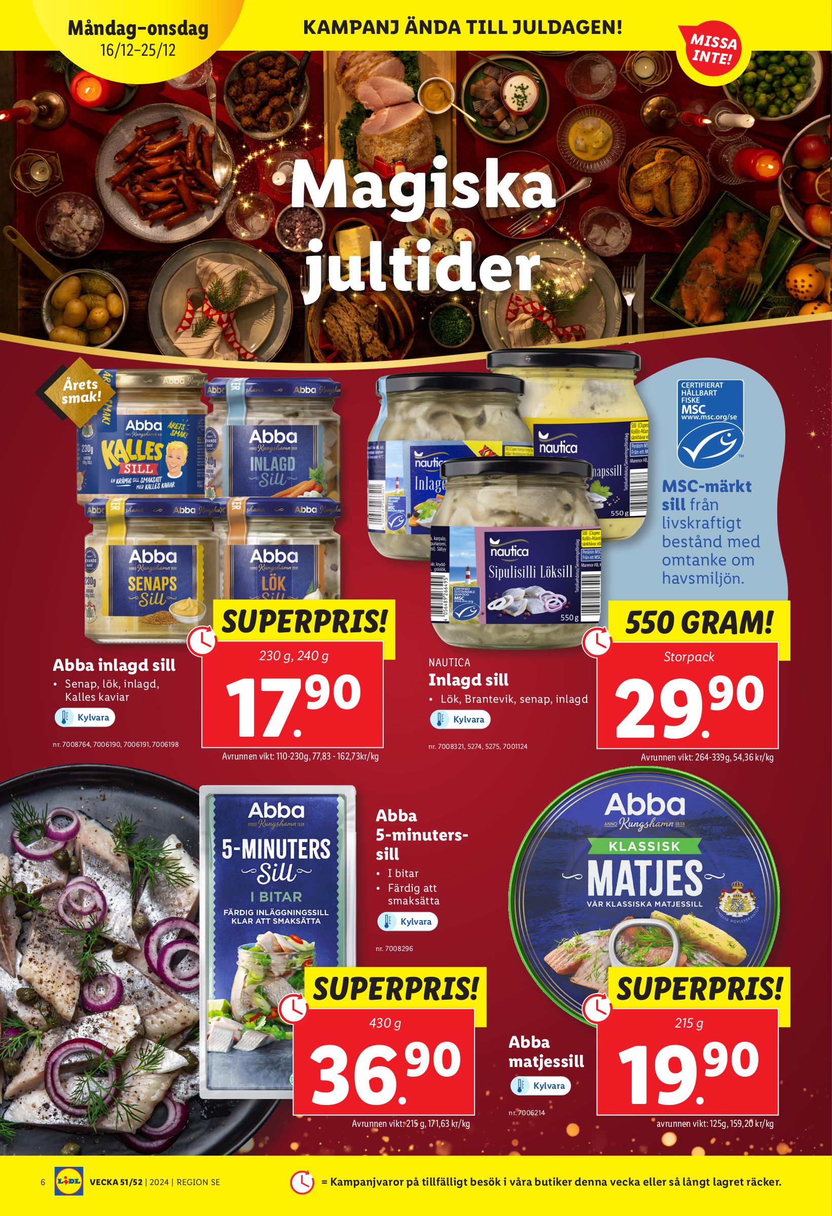 lidl - Lidl-reklambladet giltigt från 16/12 - 25/12 - page: 6