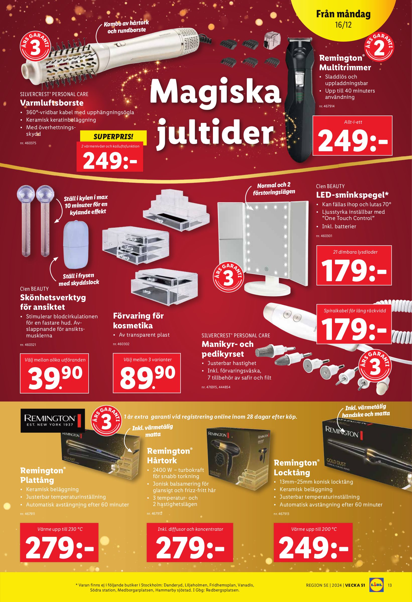 lidl - Lidl-reklambladet giltigt från 16/12 - 25/12 - page: 13