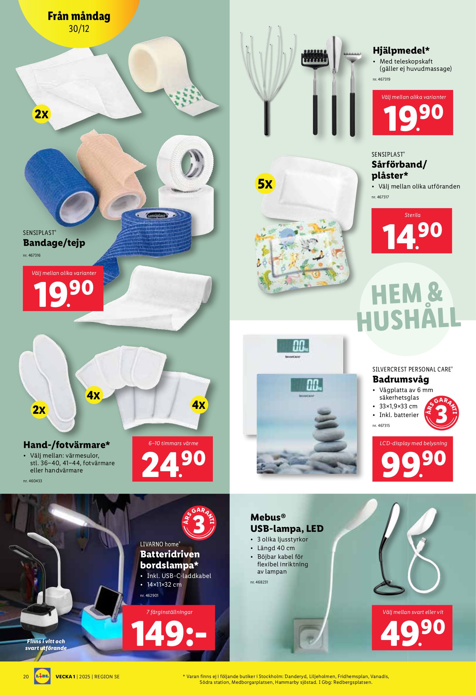 lidl - Lidl-reklambladet giltigt från 26/12 - 05/01 - page: 21