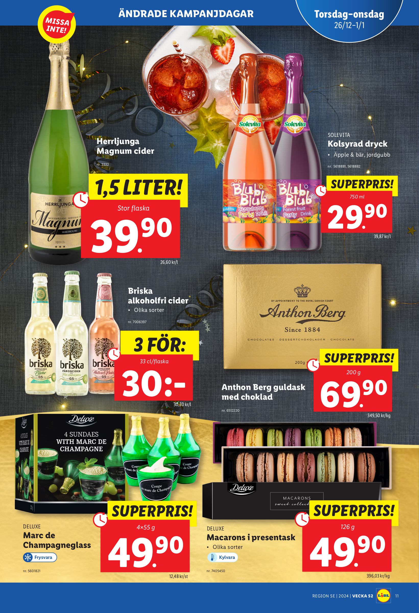 lidl - Lidl-reklambladet giltigt från 26/12 - 05/01 - page: 12