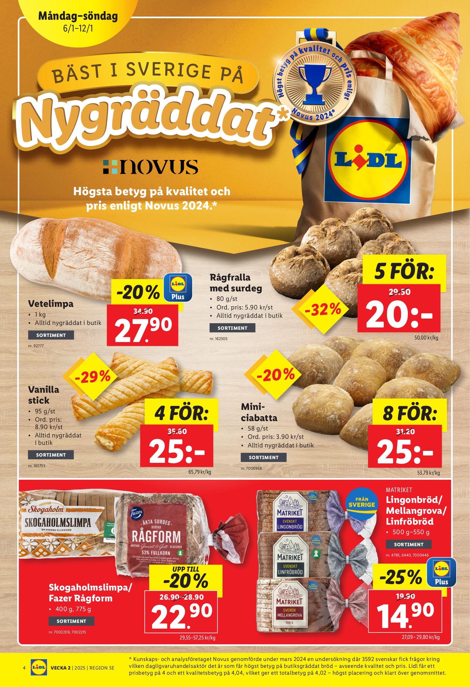 lidl - Lidl-reklambladet giltigt från 06/01 - 12/01 - page: 4