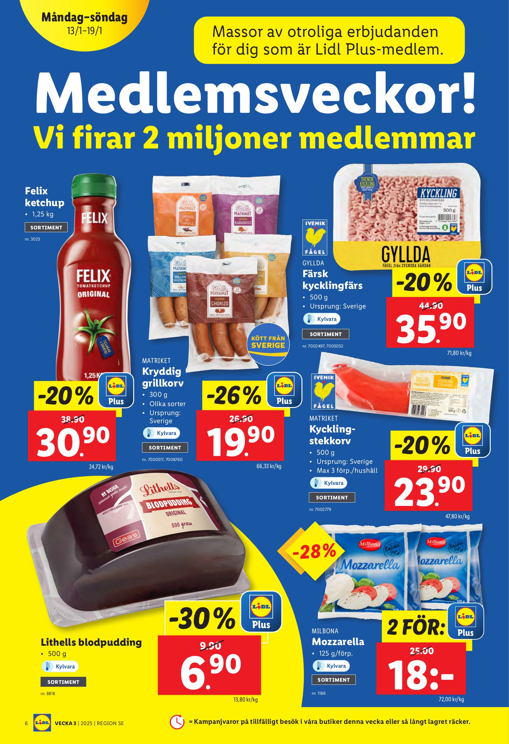 lidl - Lidl-reklambladet giltigt från 13/01 - 19/01 - page: 6