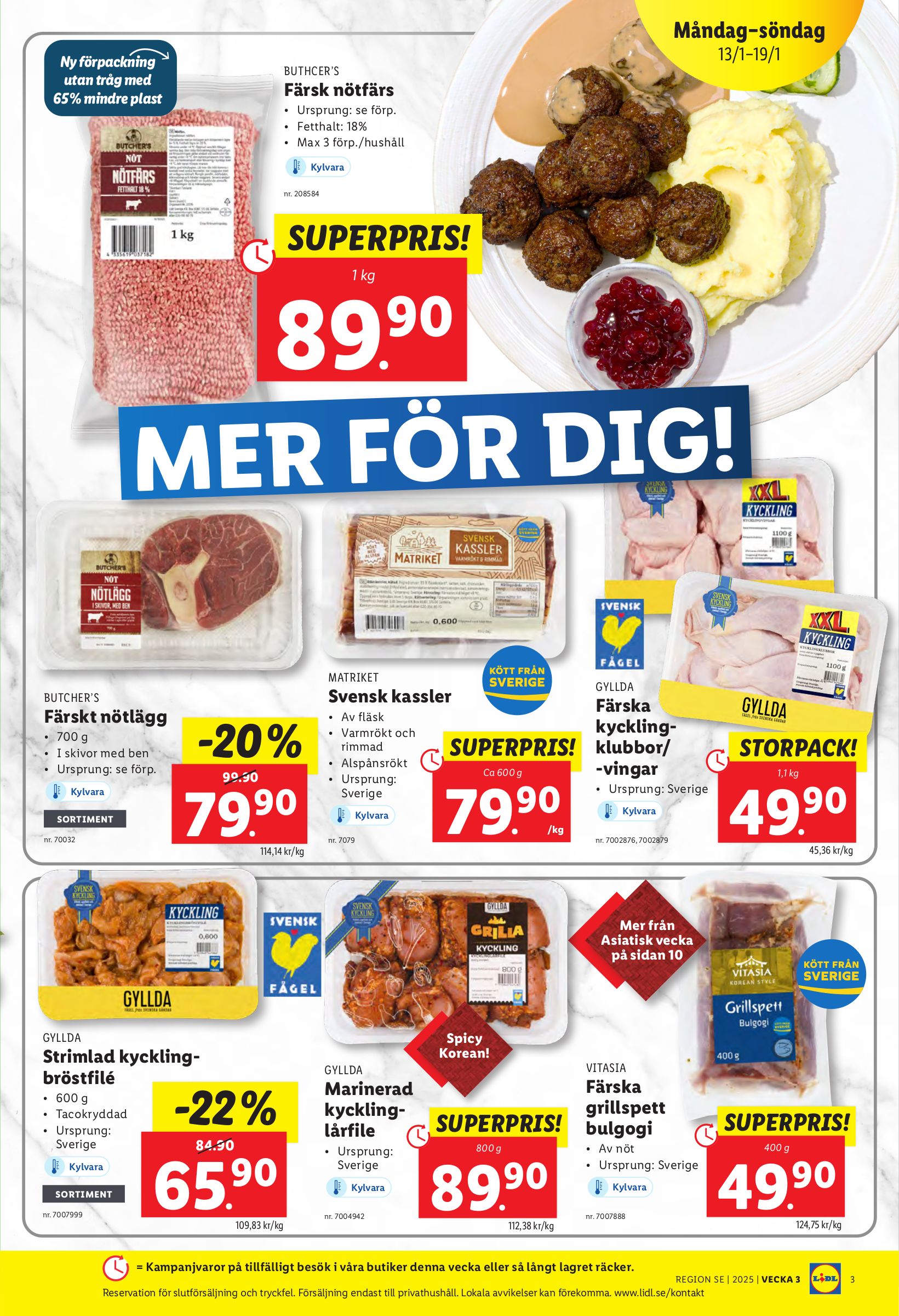 lidl - Lidl-reklambladet giltigt från 13/01 - 19/01 - page: 3