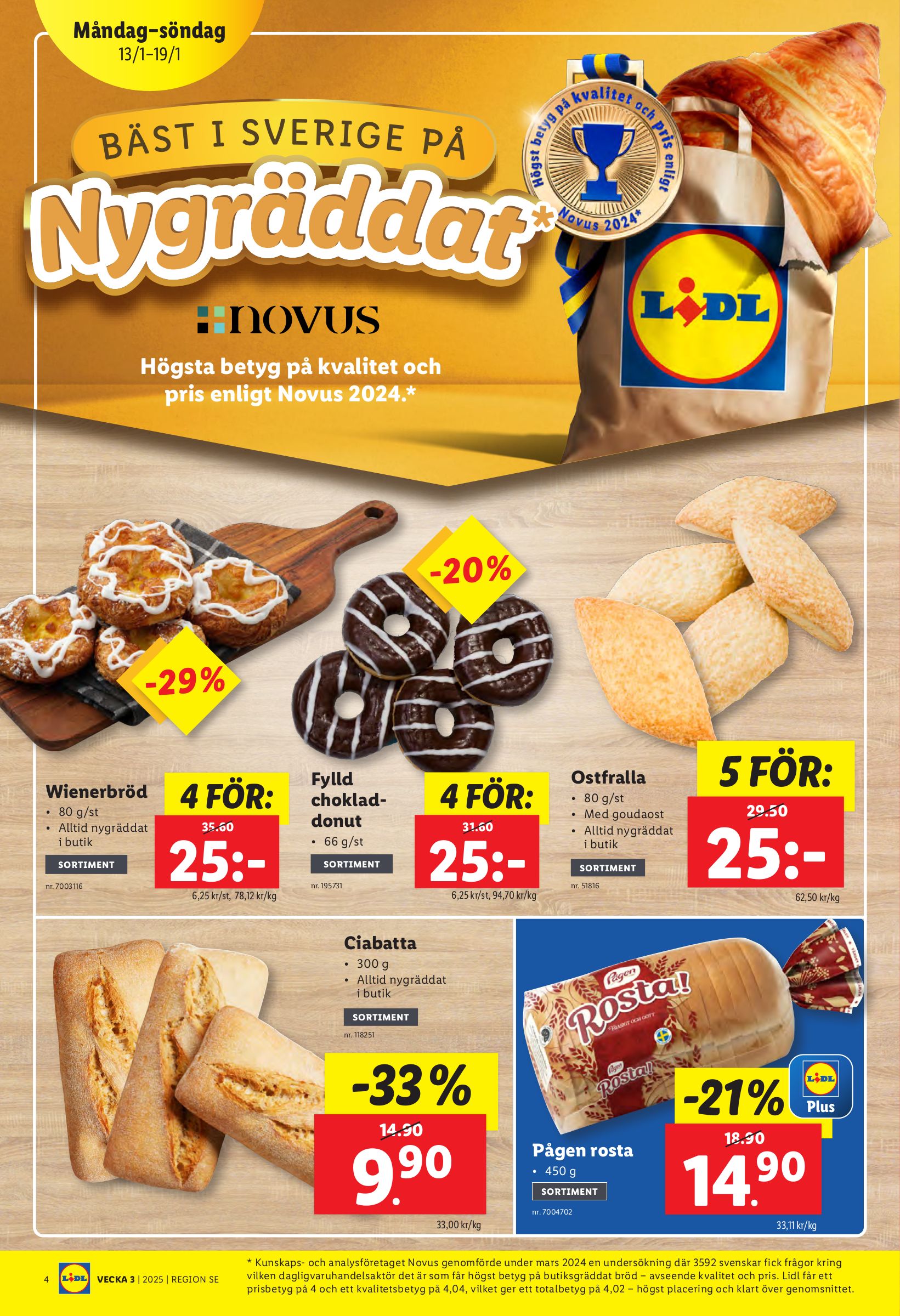 lidl - Lidl-reklambladet giltigt från 13/01 - 19/01 - page: 4