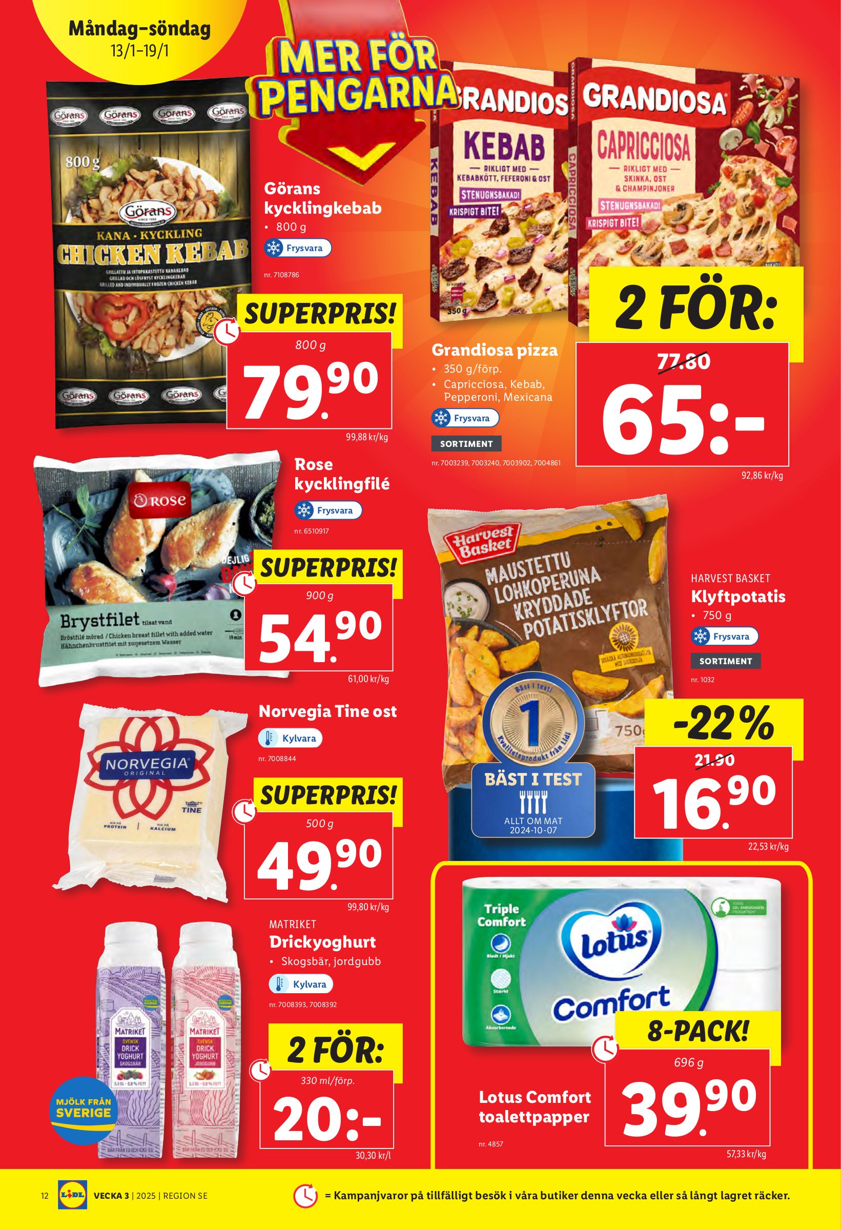 lidl - Lidl-reklambladet giltigt från 13/01 - 19/01 - page: 18