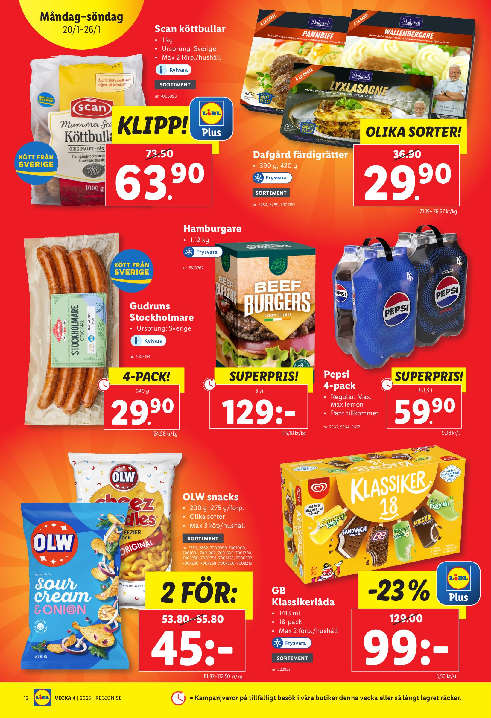 lidl - Lidl-reklambladet giltigt från 20/01 - 26/01 - page: 16