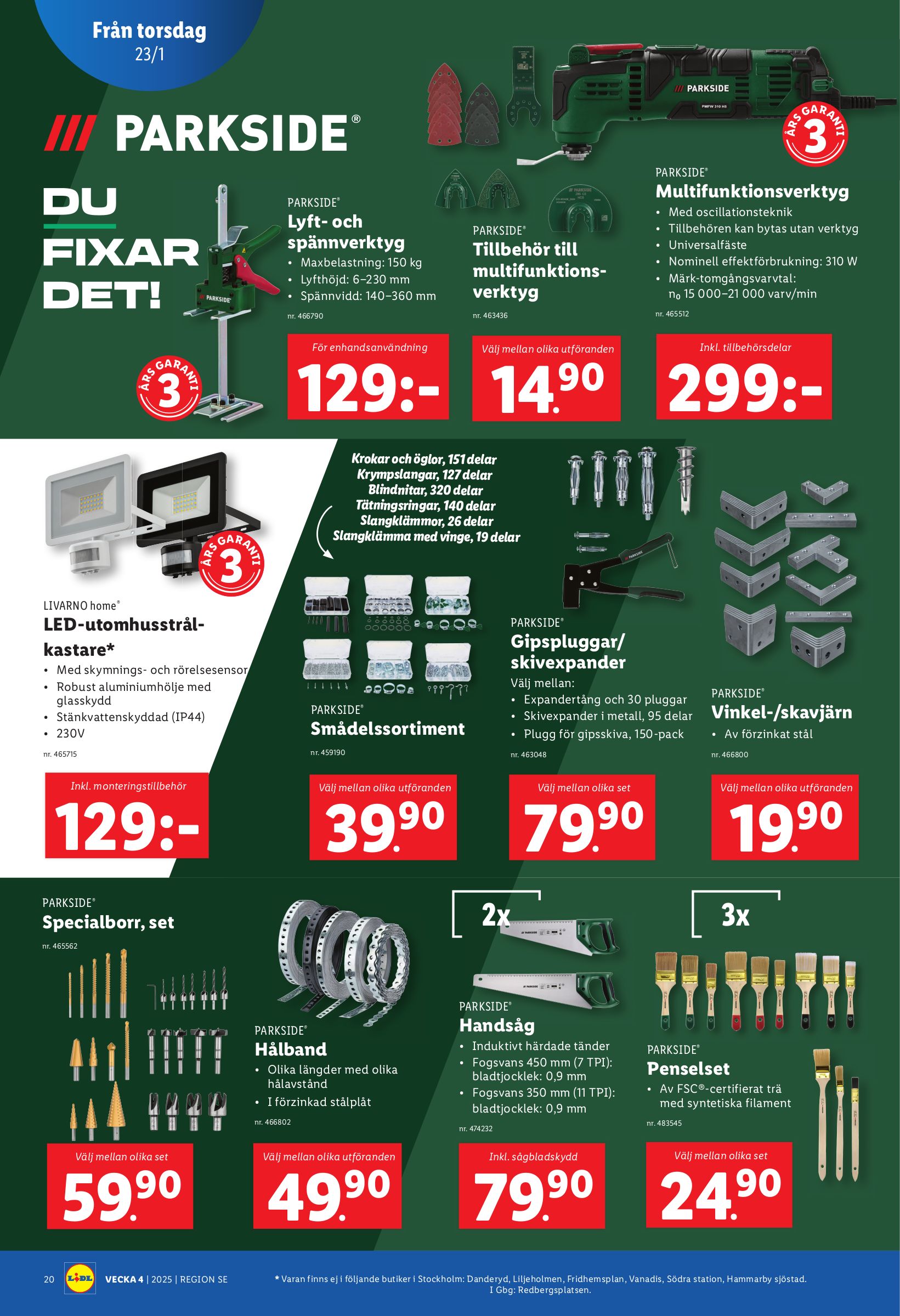 lidl - Lidl-reklambladet giltigt från 20/01 - 26/01 - page: 25