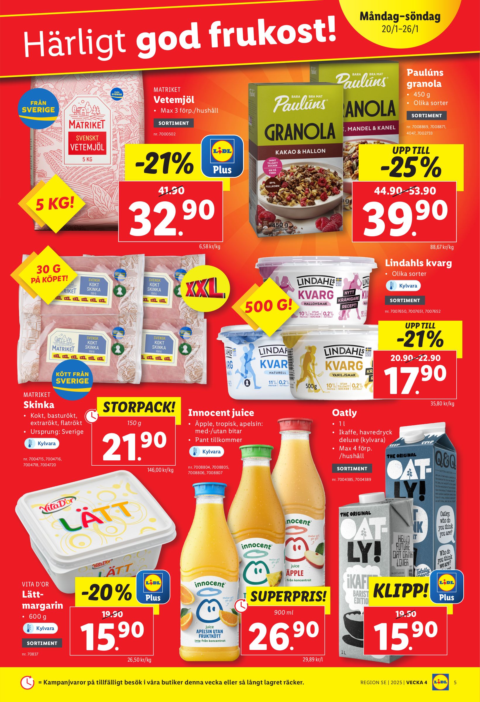 lidl - Lidl-reklambladet giltigt från 20/01 - 26/01 - page: 5