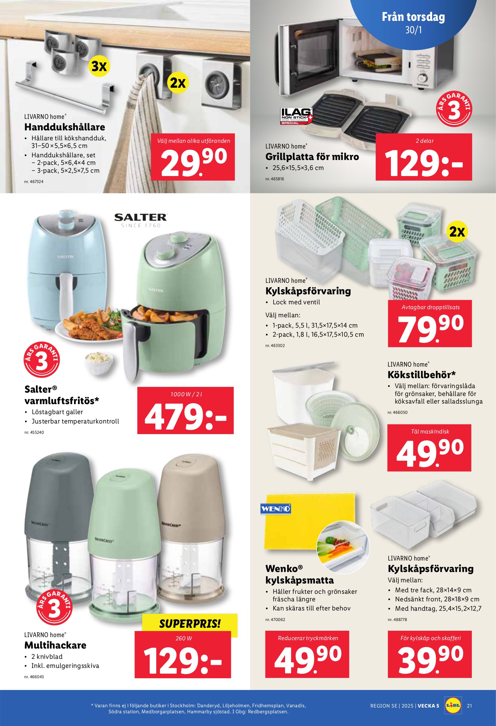 lidl - Lidl-reklambladet giltigt från 27/01 - 02/02 - page: 21