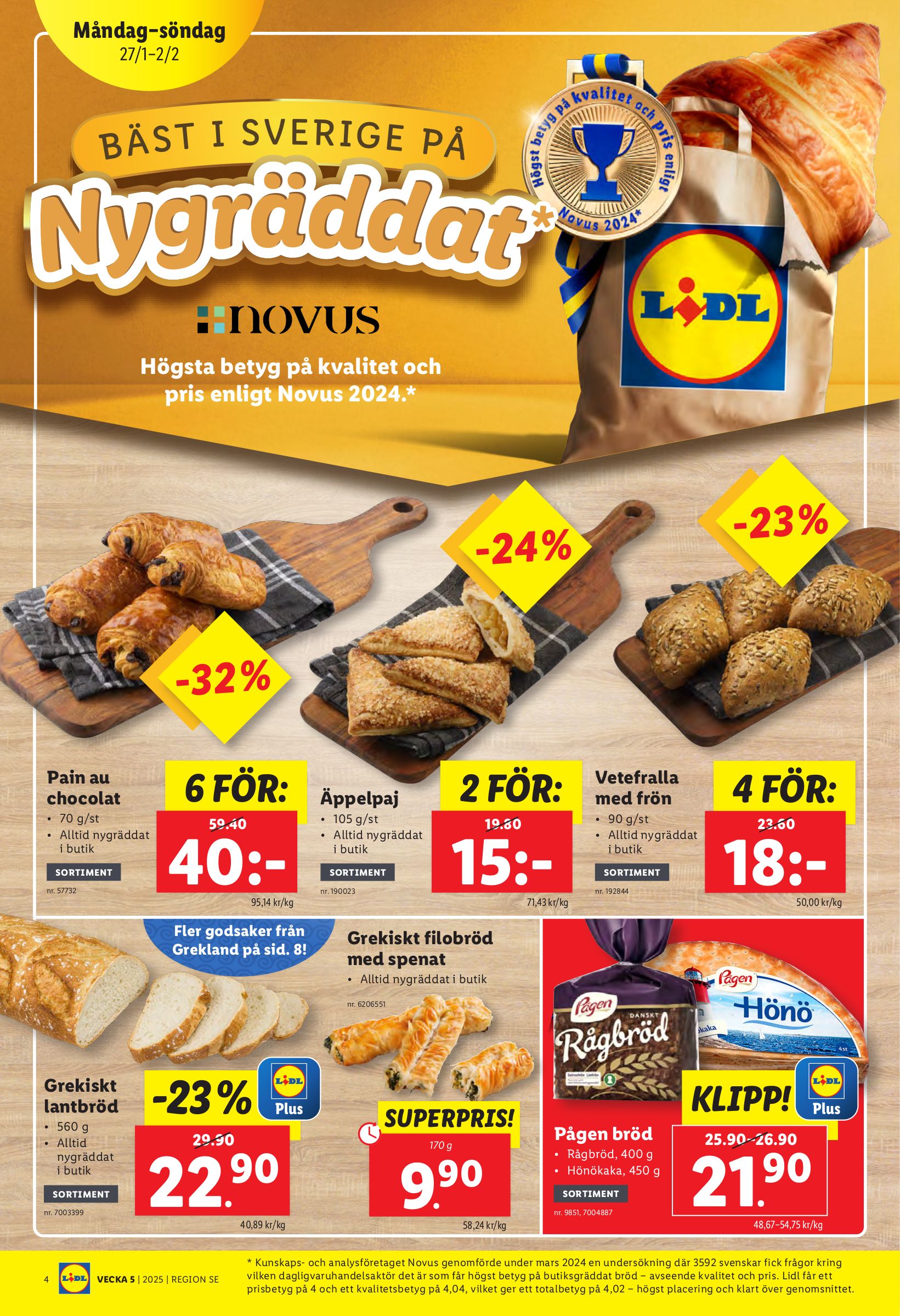 lidl - Lidl-reklambladet giltigt från 27/01 - 02/02 - page: 4