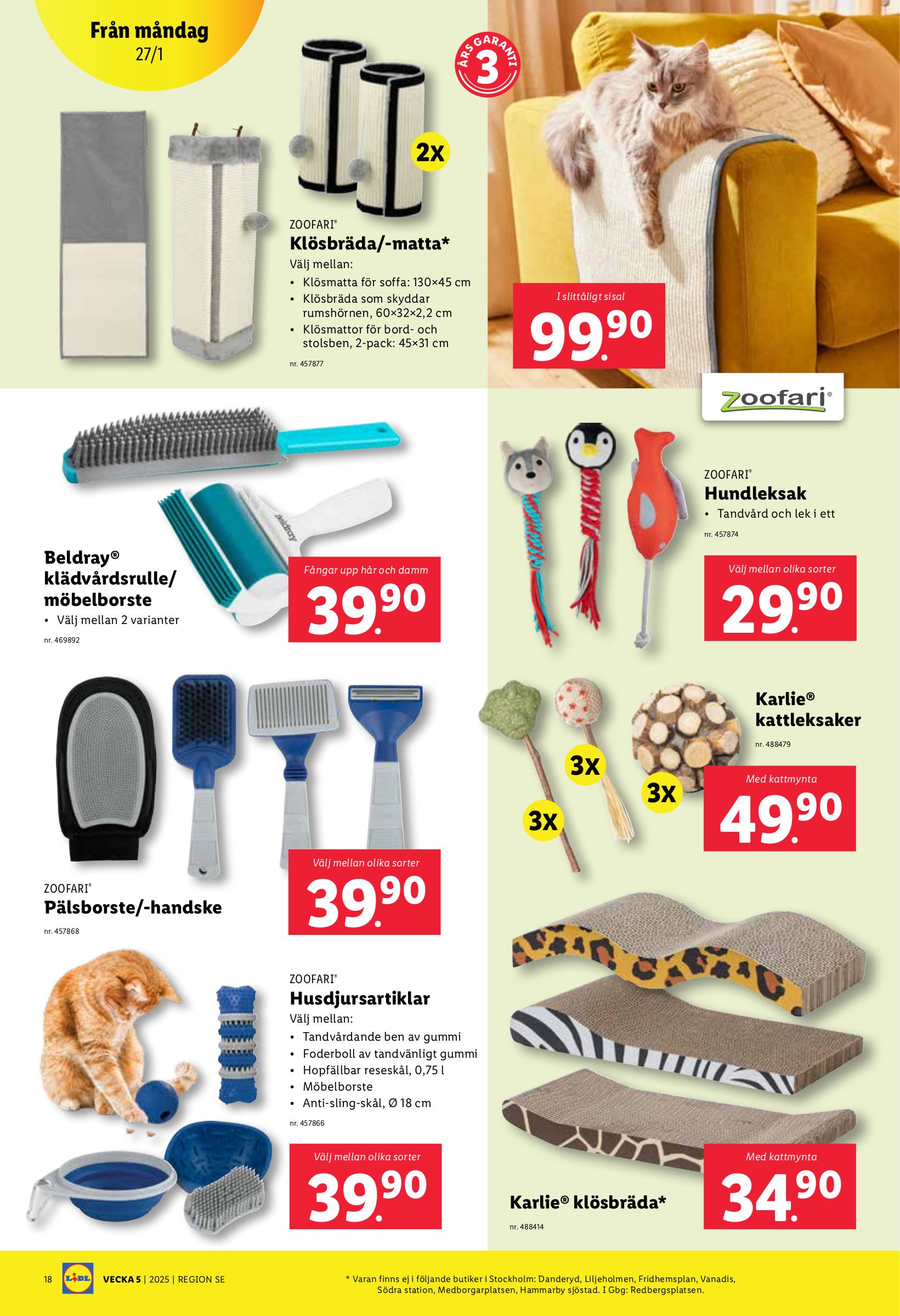 lidl - Lidl-reklambladet giltigt från 27/01 - 02/02 - page: 18