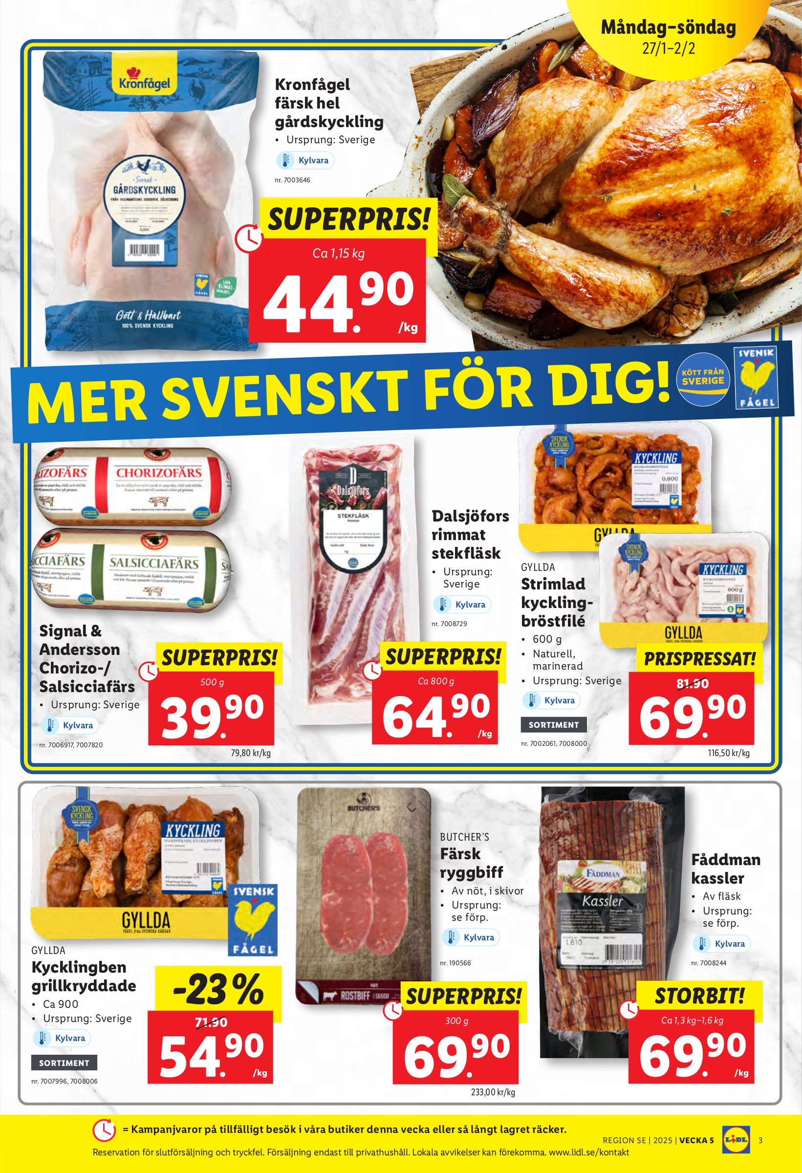 lidl - Lidl-reklambladet giltigt från 27/01 - 02/02 - page: 3