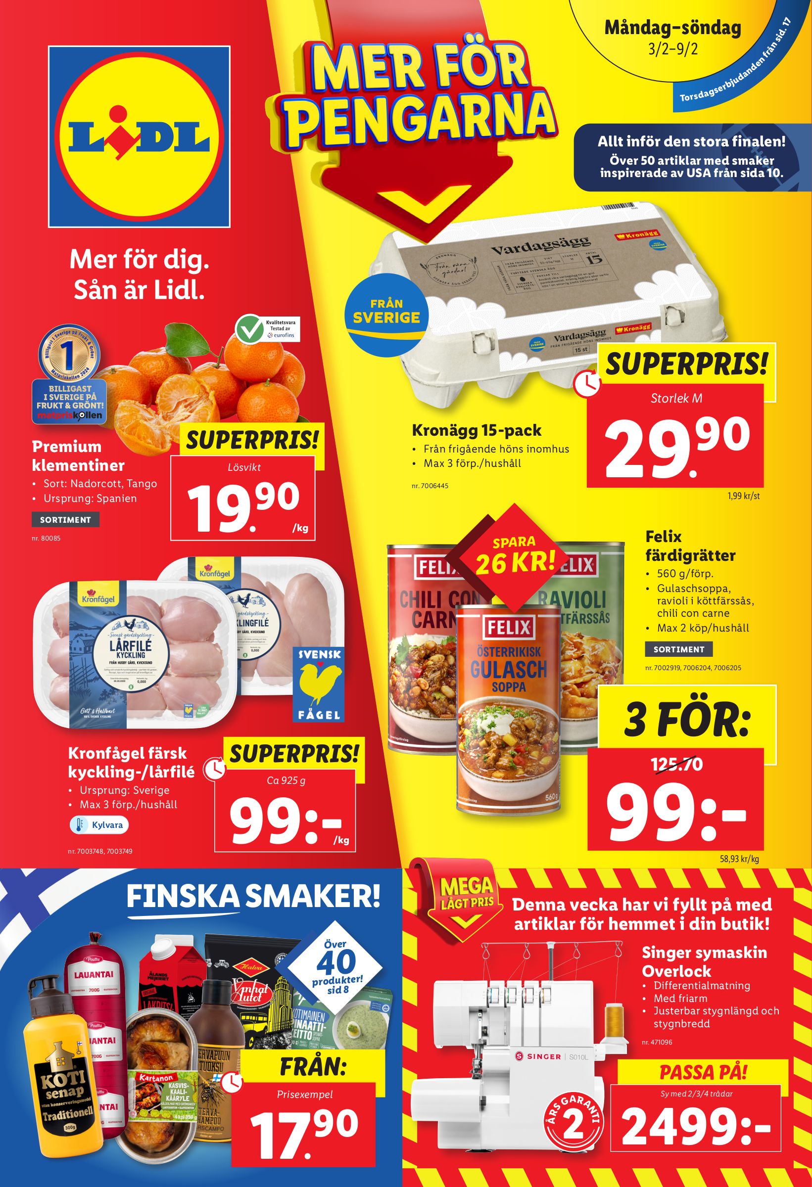 lidl - Lidl-reklambladet giltigt från 03/02 - 09/02