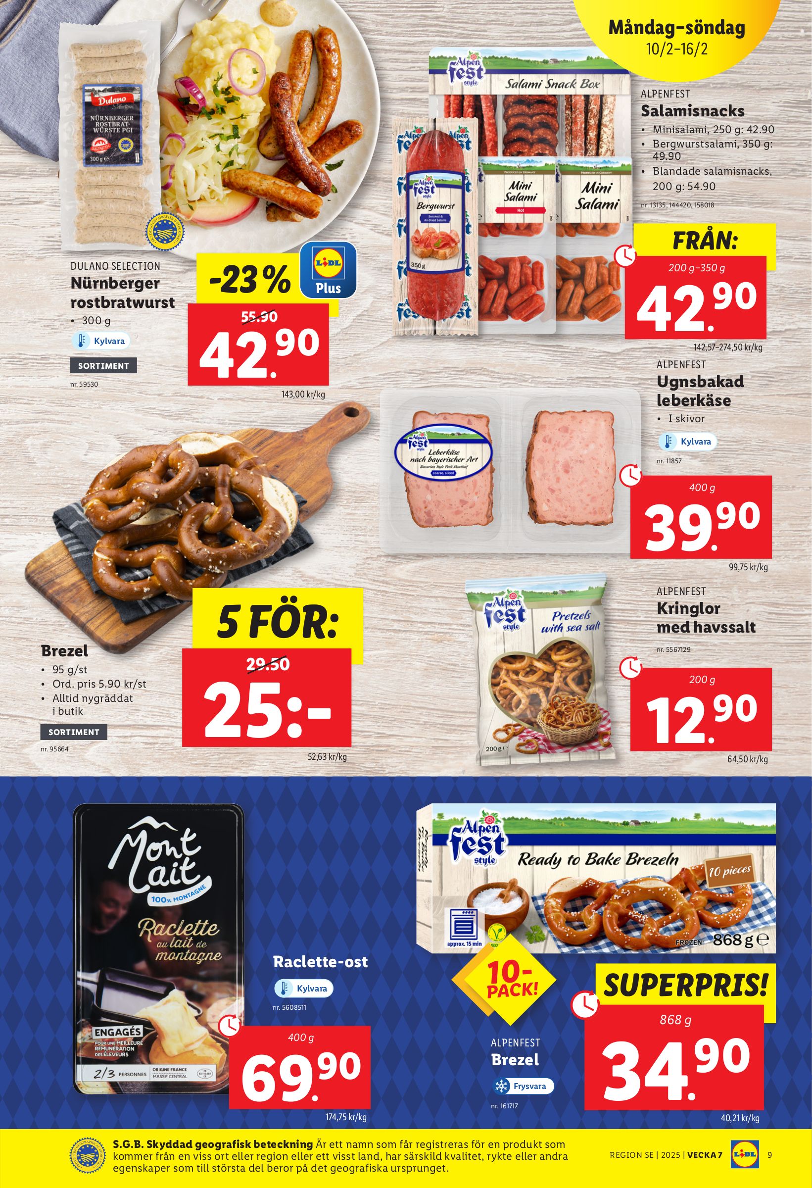 lidl - Lidl-reklambladet giltigt från 10/02 - 16/02 - page: 9