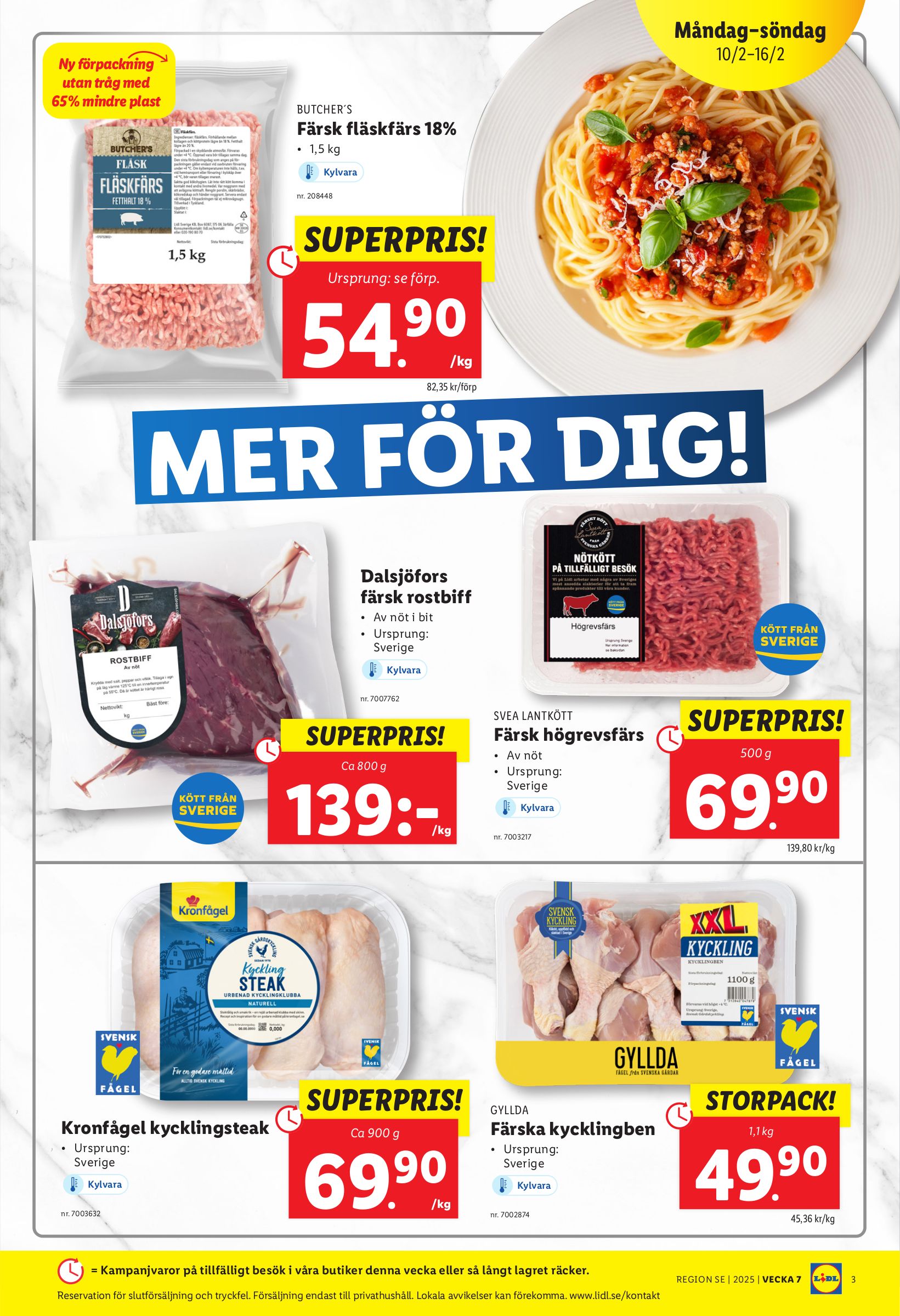 lidl - Lidl-reklambladet giltigt från 10/02 - 16/02 - page: 3