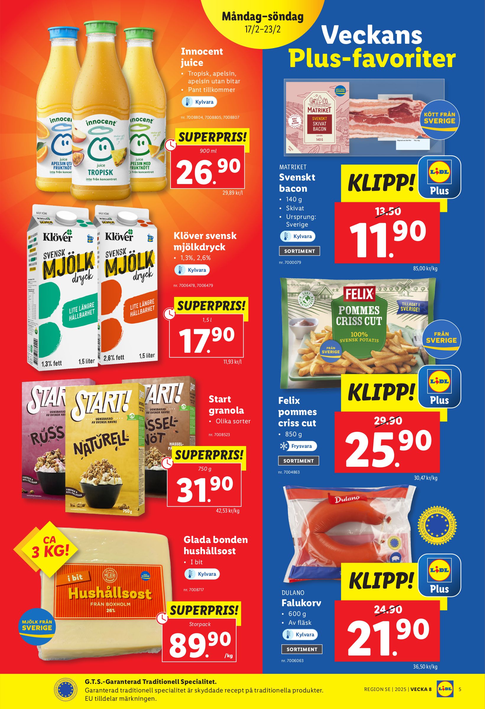 lidl - Lidl-reklambladet giltigt från 17/02 - 23/02 - page: 5