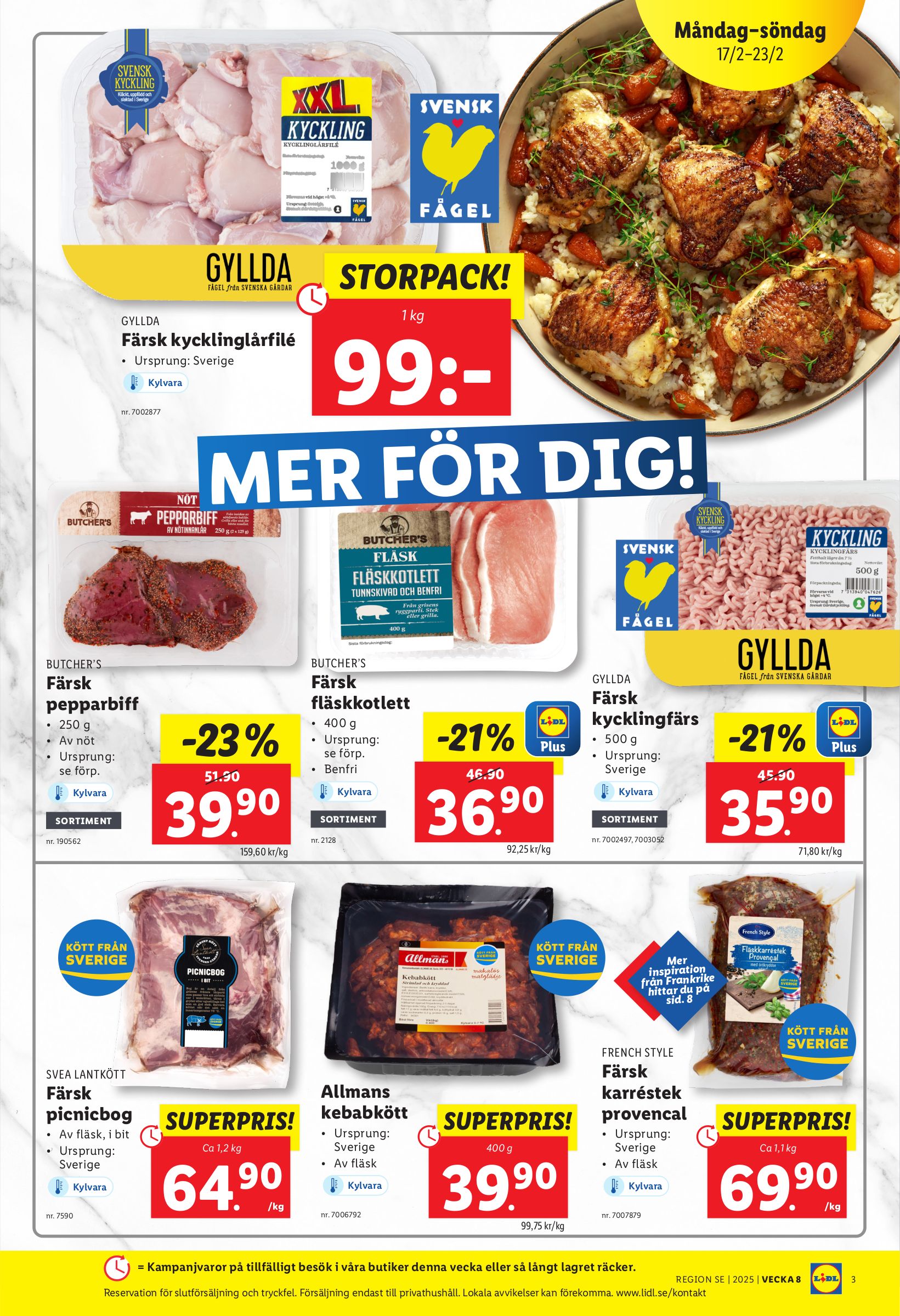 lidl - Lidl-reklambladet giltigt från 17/02 - 23/02 - page: 3